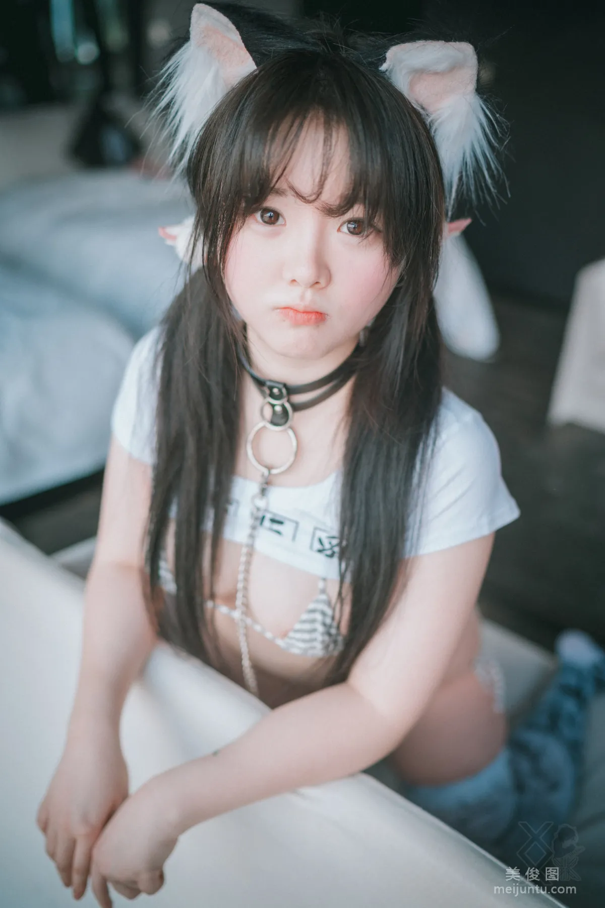 [DJAWA] Aya - Tamed Wolfgirl Photo Set photo 19