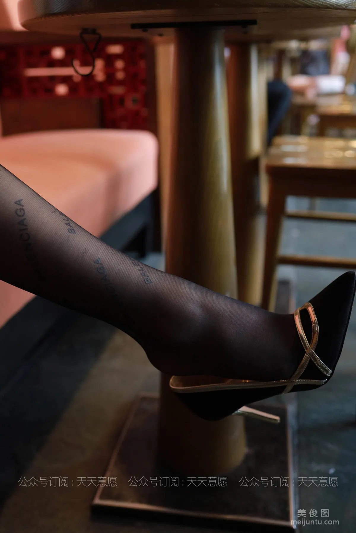 [IESS] Silk Enjoyer 836: Qiuqiu, Letter Black Stockings, Stockings and Beautiful Legs Set photo 72