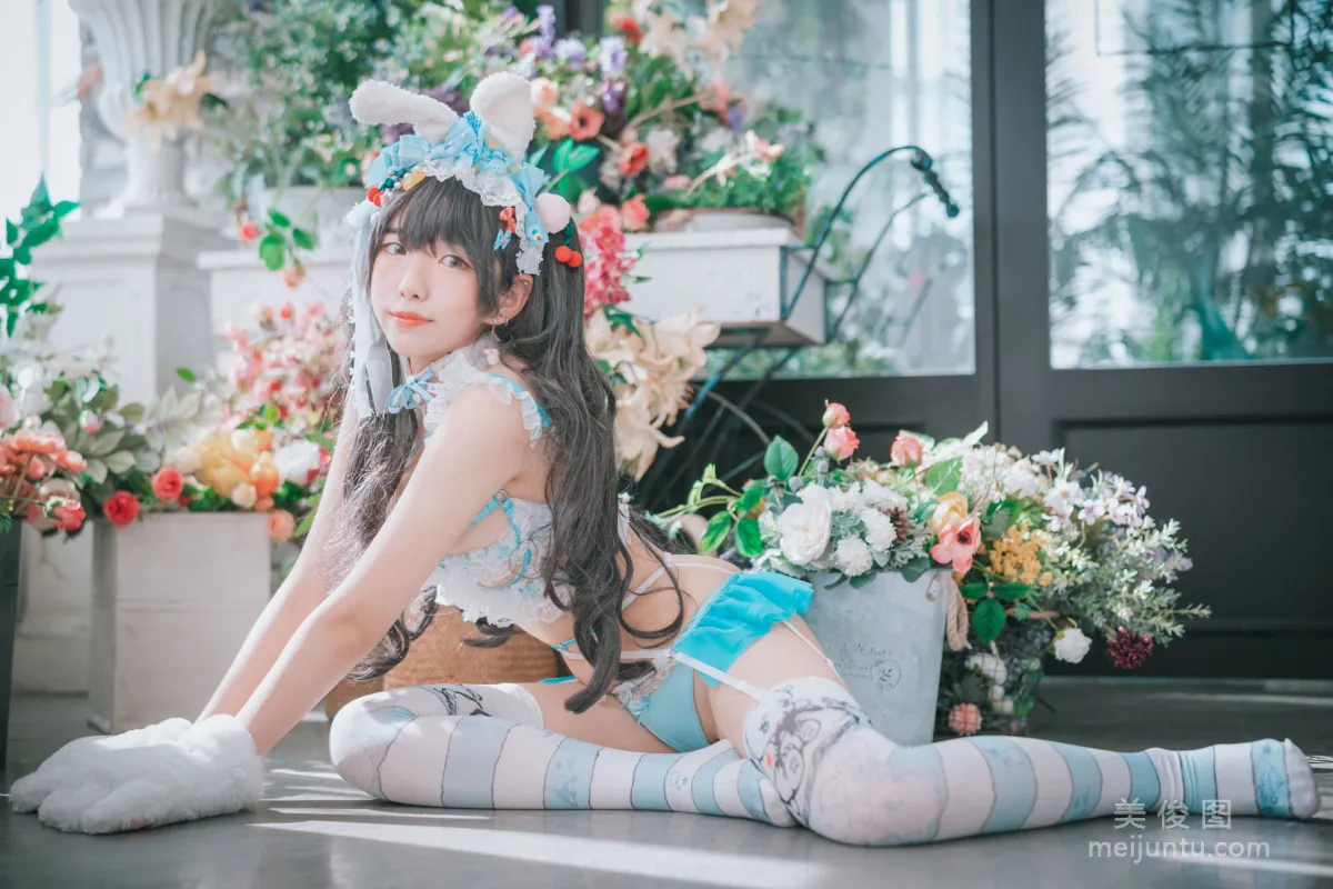[DJAWA] Sonson - Turquoise Bunny Photo Set photo 31