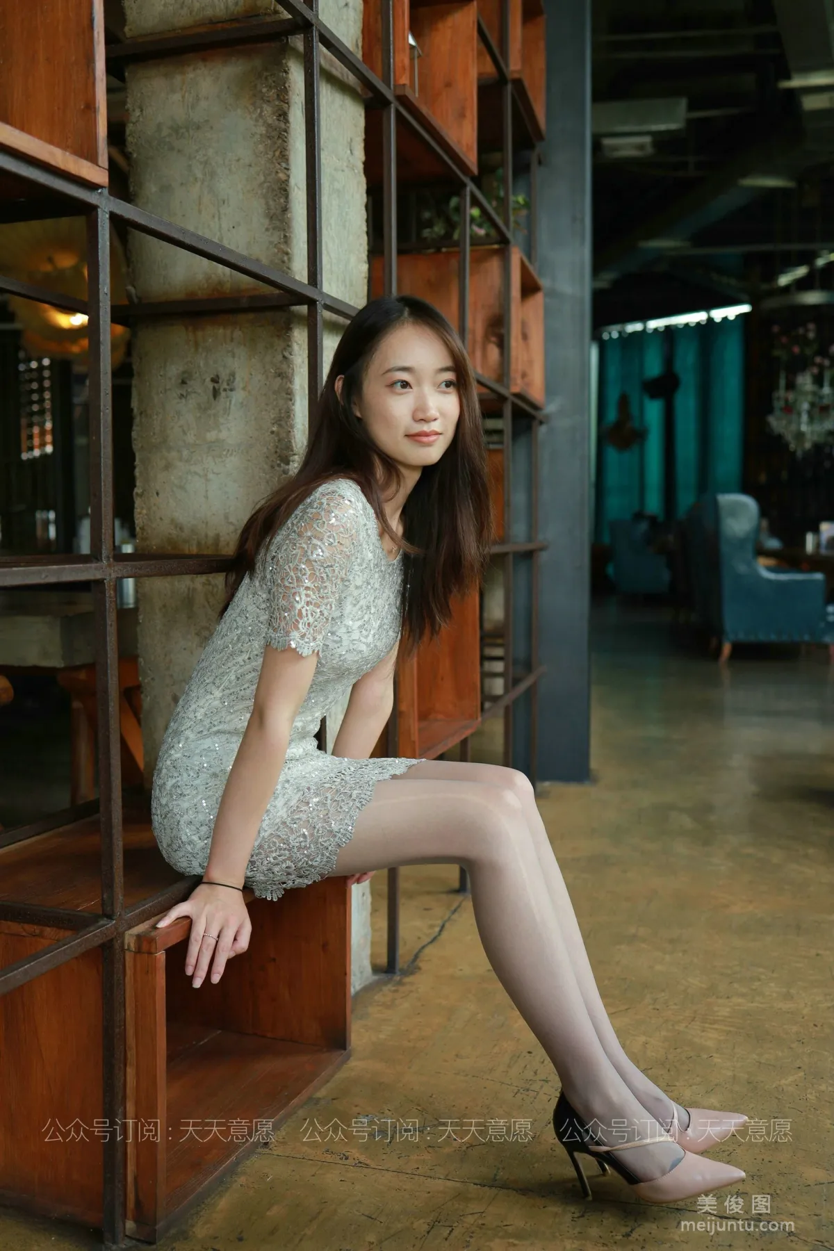[IESS] Silk Enjoyer 821: Newcomer Xinren Xiaogao, First Meeting, Beautiful Legs and Stockings Set photo 55