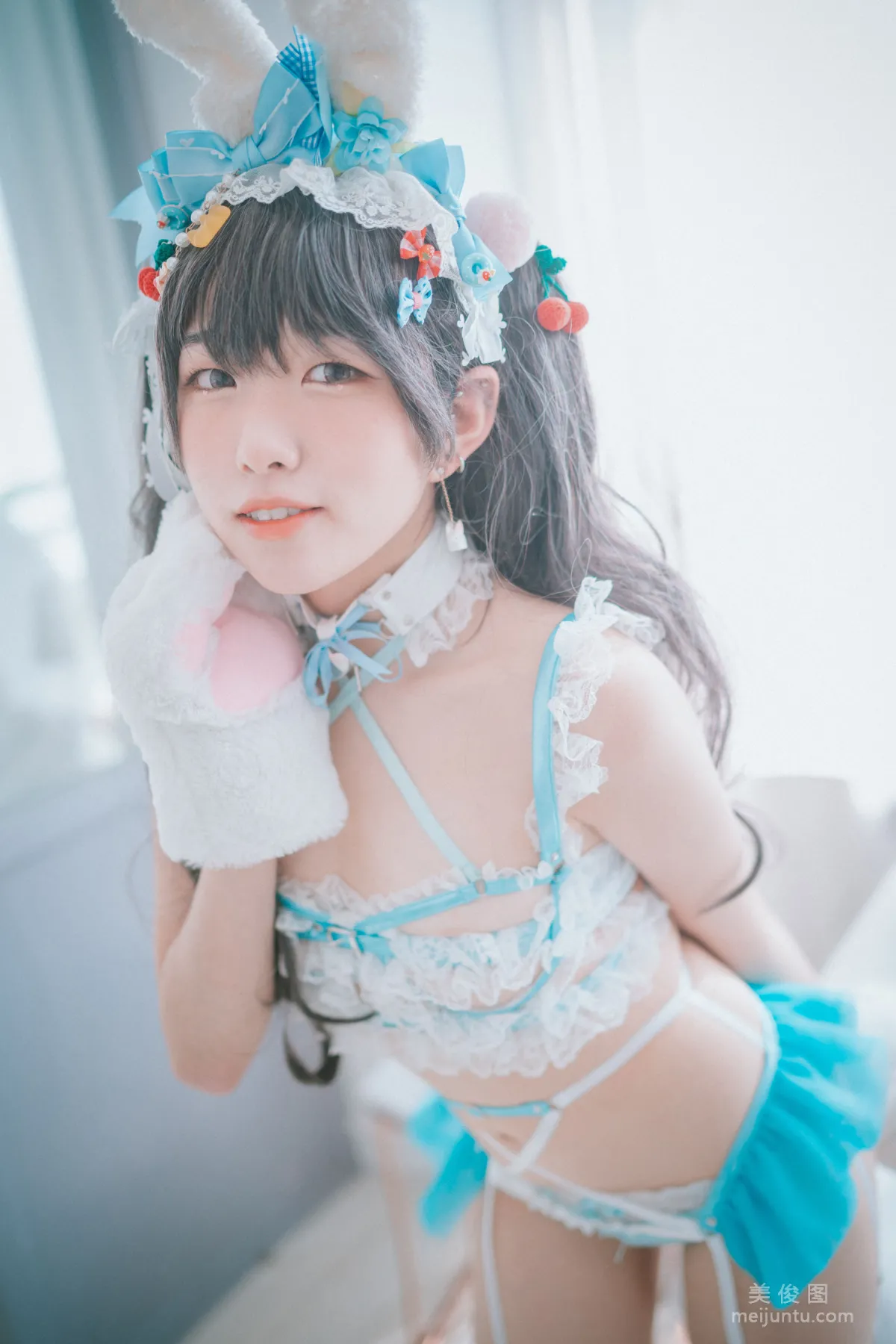 [DJAWA] Sonson - Turquoise Bunny Photo Set photo 22