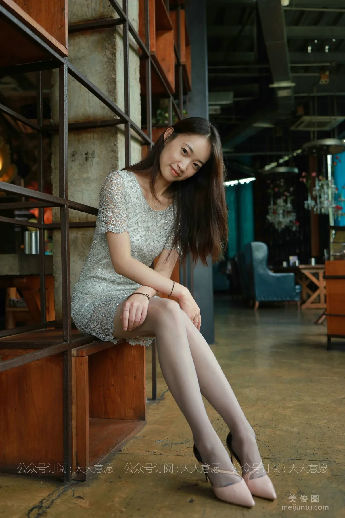 [IESS] Silk Enjoyer 821: Newcomer Xinren Xiaogao, First Meeting, Beautiful Legs and Stockings Set photo 58