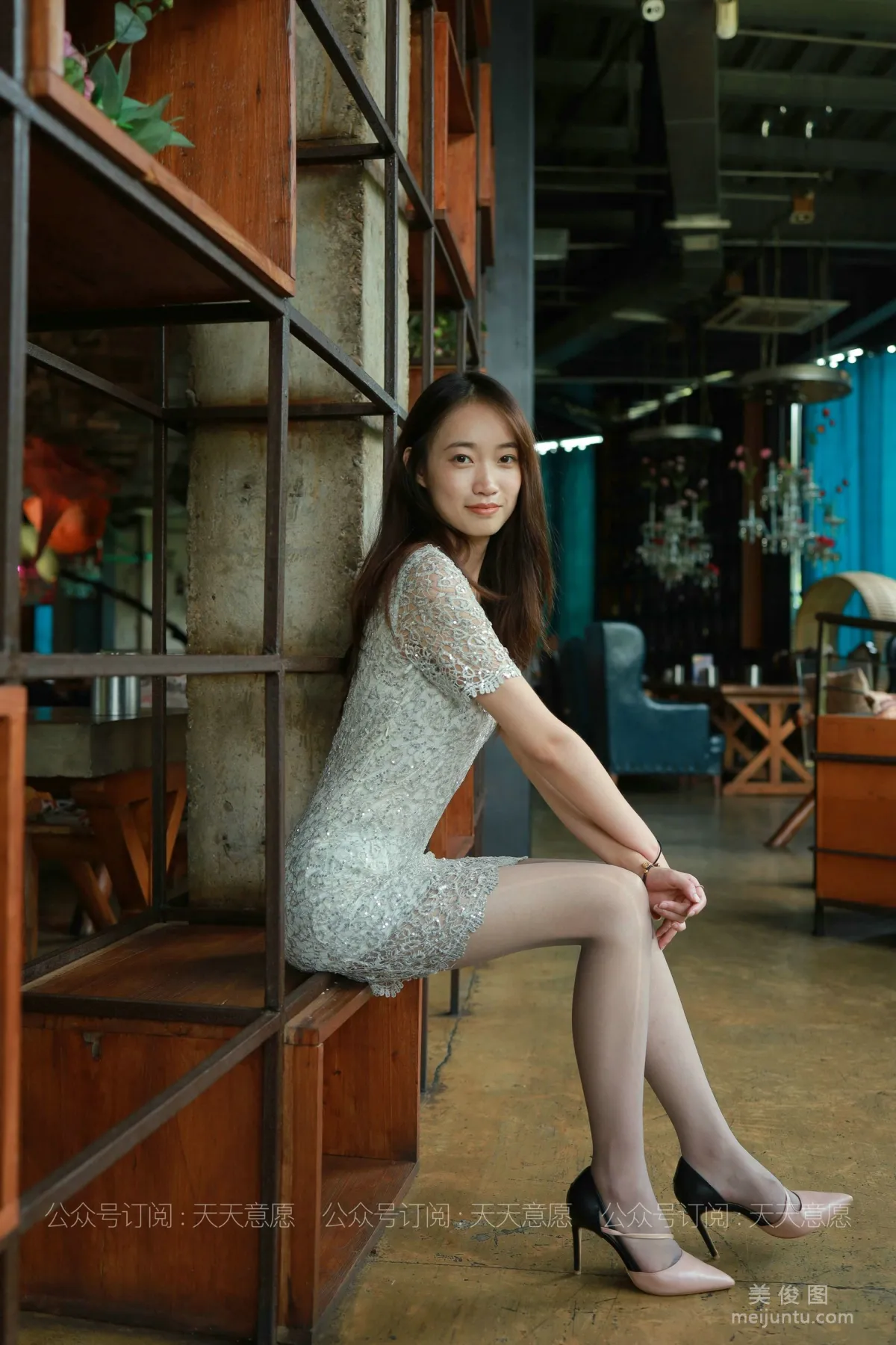 [IESS] Silk Enjoyer 821: Newcomer Xinren Xiaogao, First Meeting, Beautiful Legs and Stockings Set photo 57
