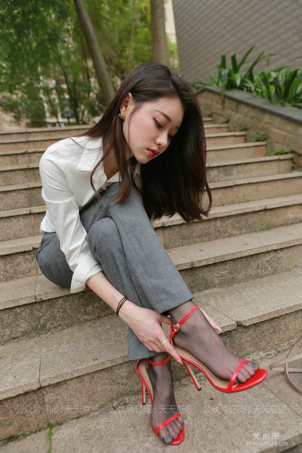 [IESS] Silk Enjoyer 833: Jia Ye, June Goddess Special, Stockings and Beautiful Legs Set photo 73