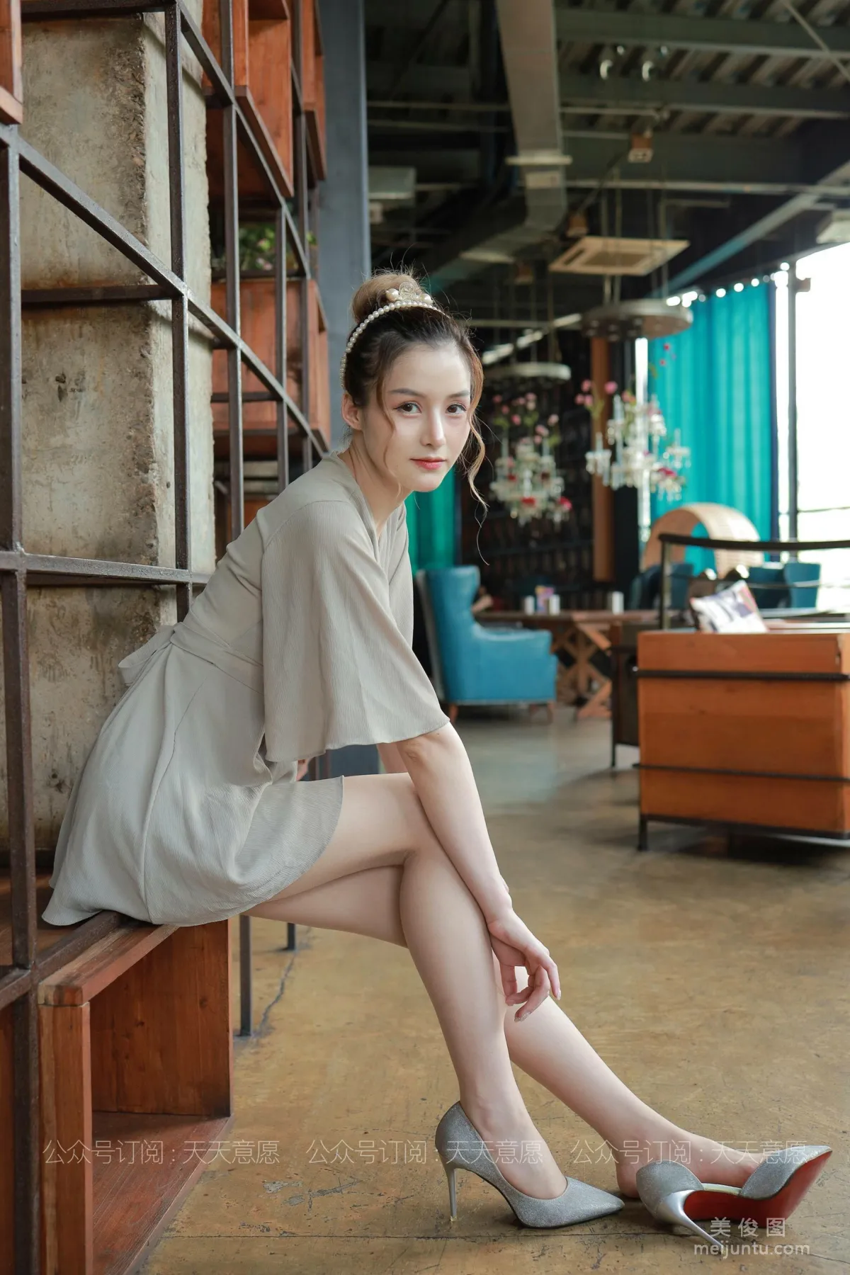 [IESS异思趣向] 丝享家 832：九妹《可甜可盐大长腿》 丝袜美腿套图85