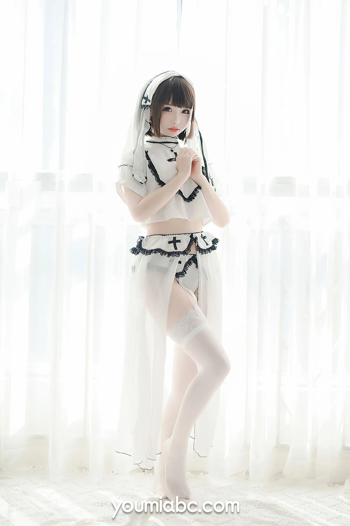 [YouMi] Tianjiao Miaomiao mio - Holy Nun photo 33