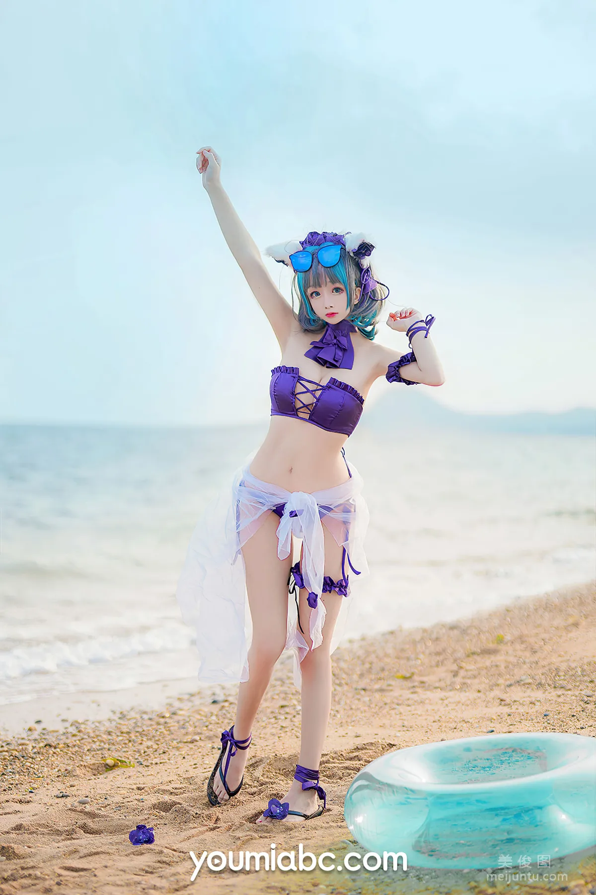 [YouMi] Nai Paojiao - Swimsuit Cheshire Cat photo 13