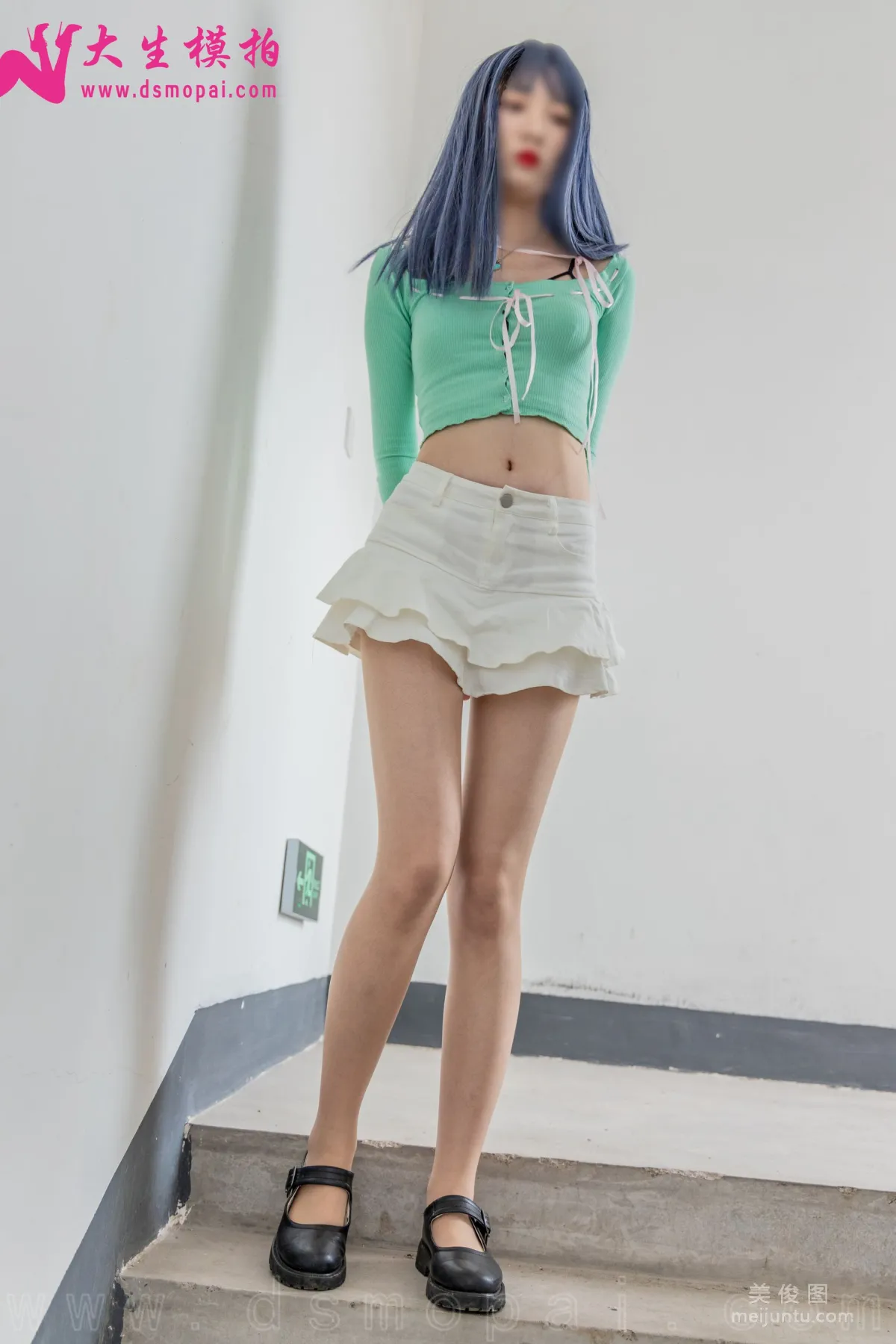 [DaSheng] NO.234 Li Li, Stairwell Beautiful Stockings Photo Set photo 49