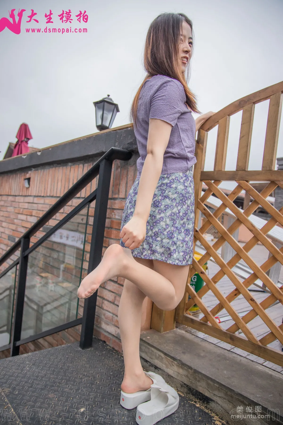 [DaSheng] NO.232 Jia Yi, Floral Short Skirt Photo Set photo 37