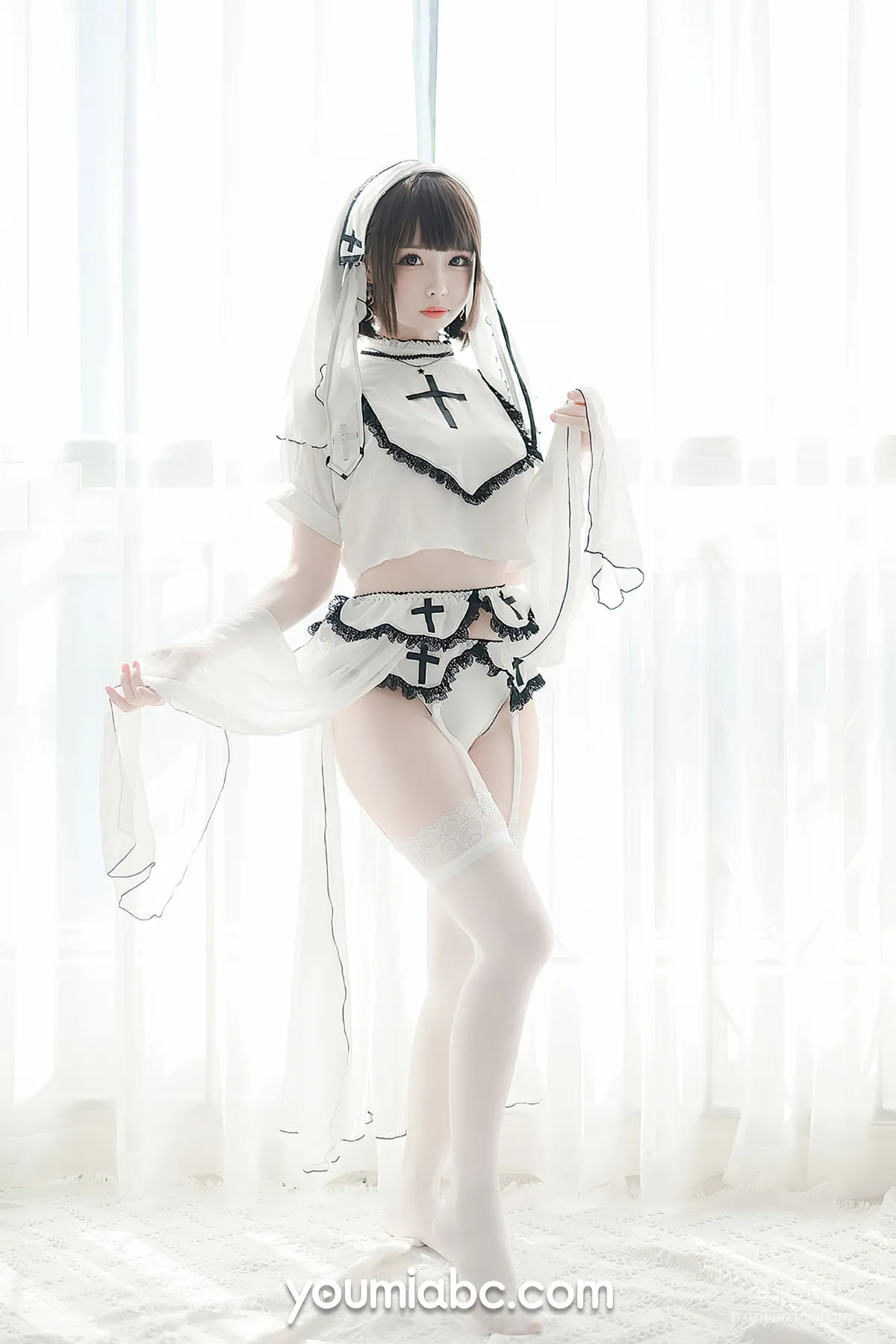 [YouMi] Tianjiao Miaomiao mio - Holy Nun photo 32