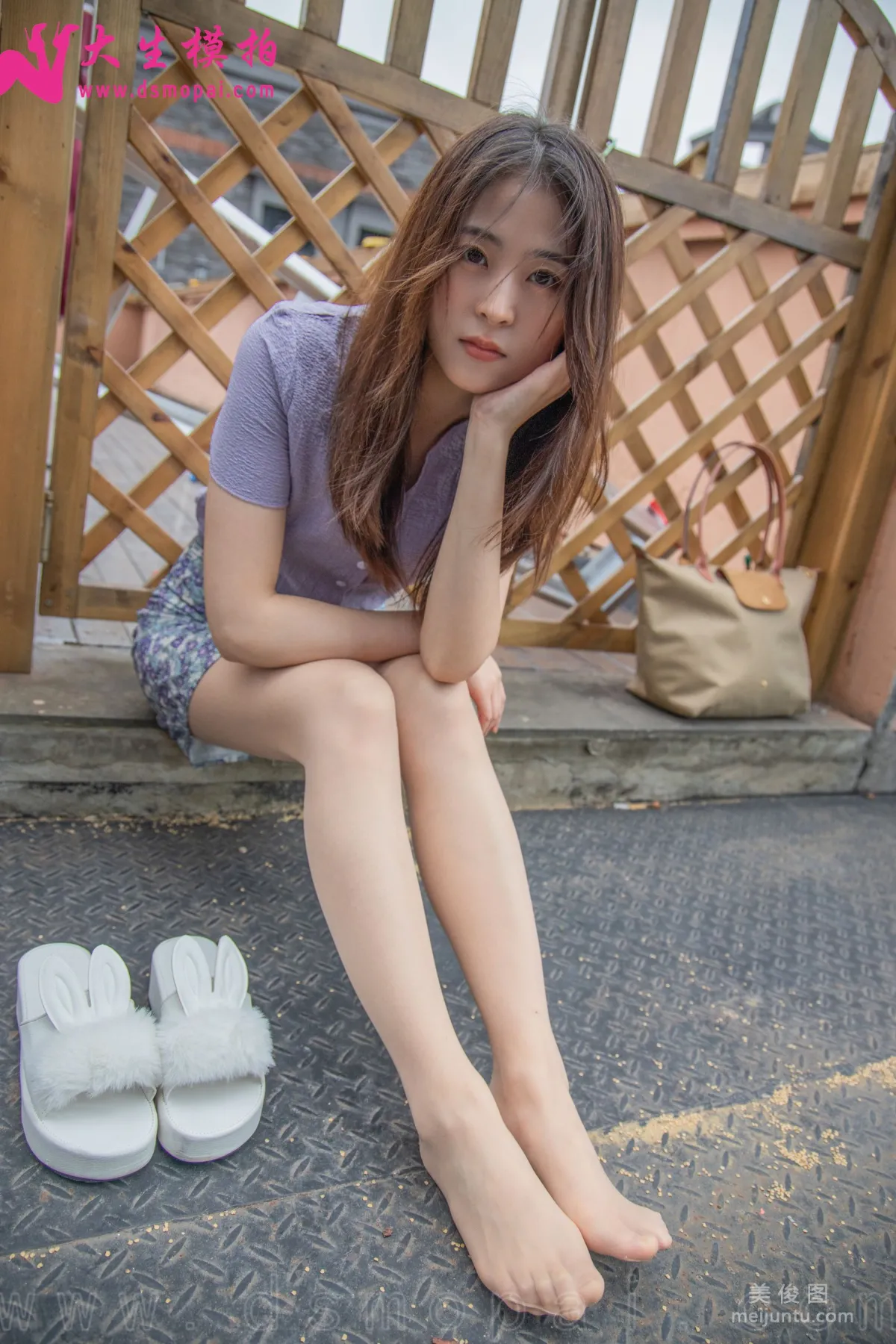 [DaSheng] NO.232 Jia Yi, Floral Short Skirt Photo Set photo 21