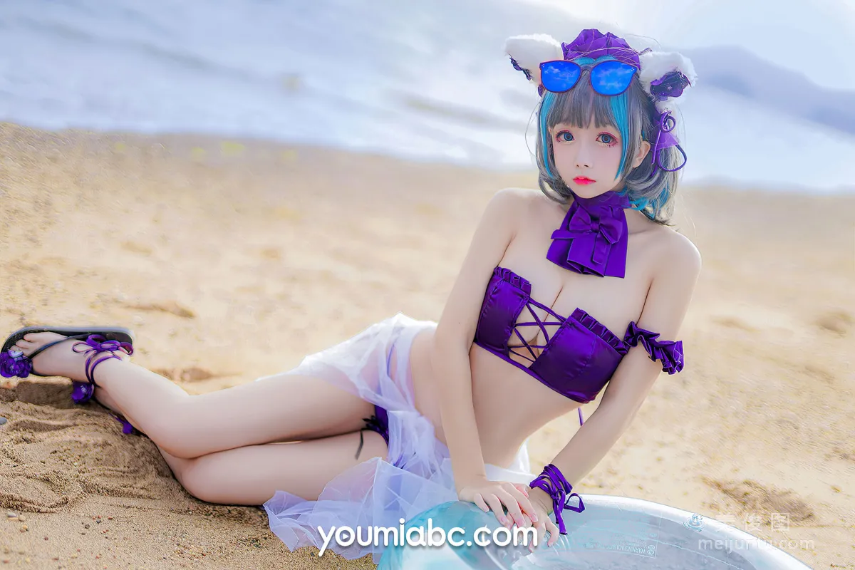 [YouMi] Nai Paojiao - Swimsuit Cheshire Cat photo 25