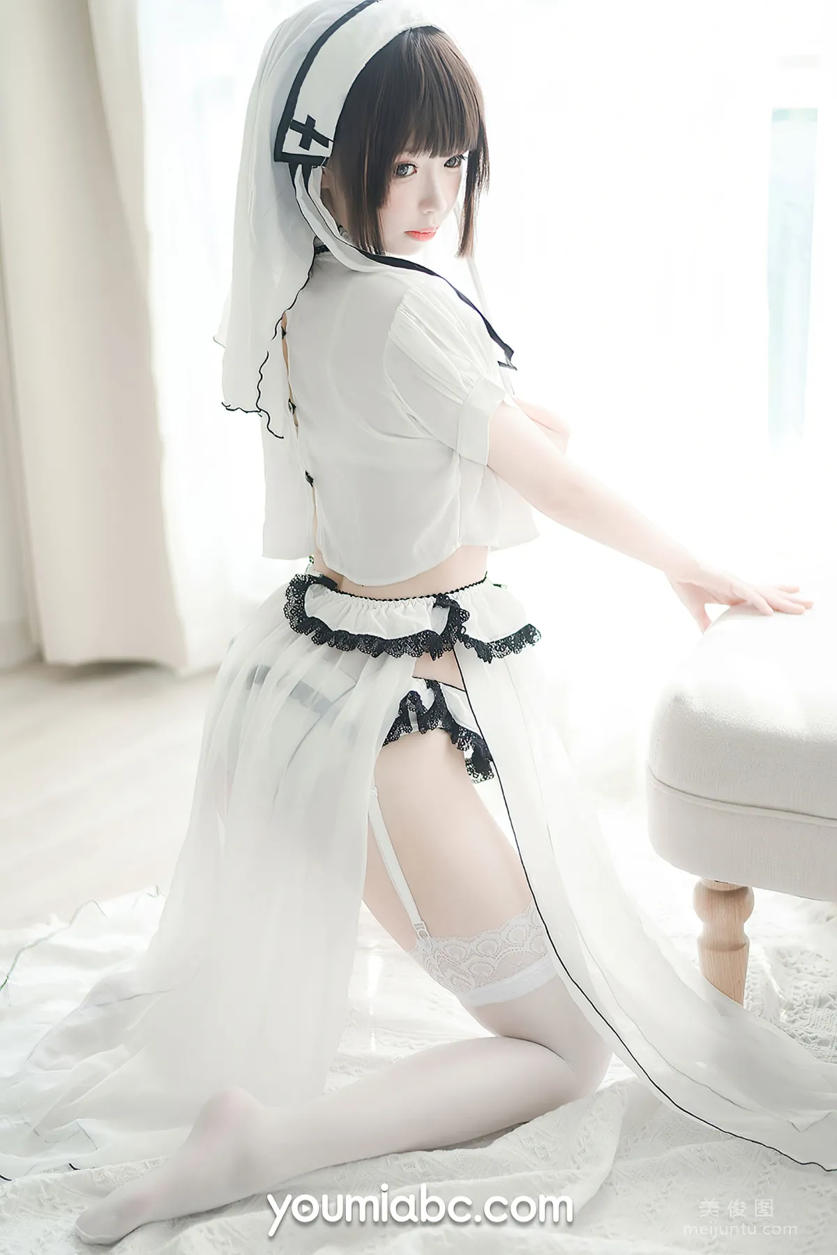 [YouMi] Tianjiao Miaomiao mio - Holy Nun photo 20