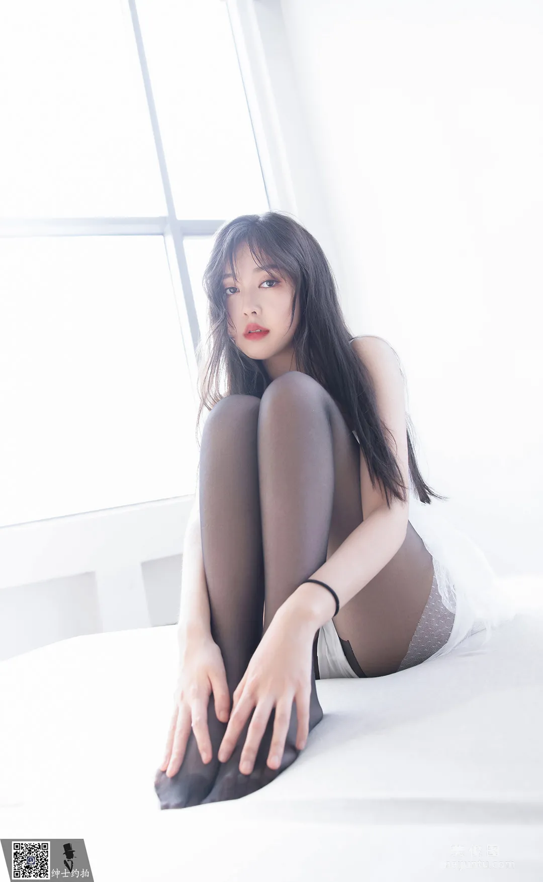 [Gentleman Shoots] SS007 Mei Huizi - Sexy Black Stockings Beautiful Feet photo 6