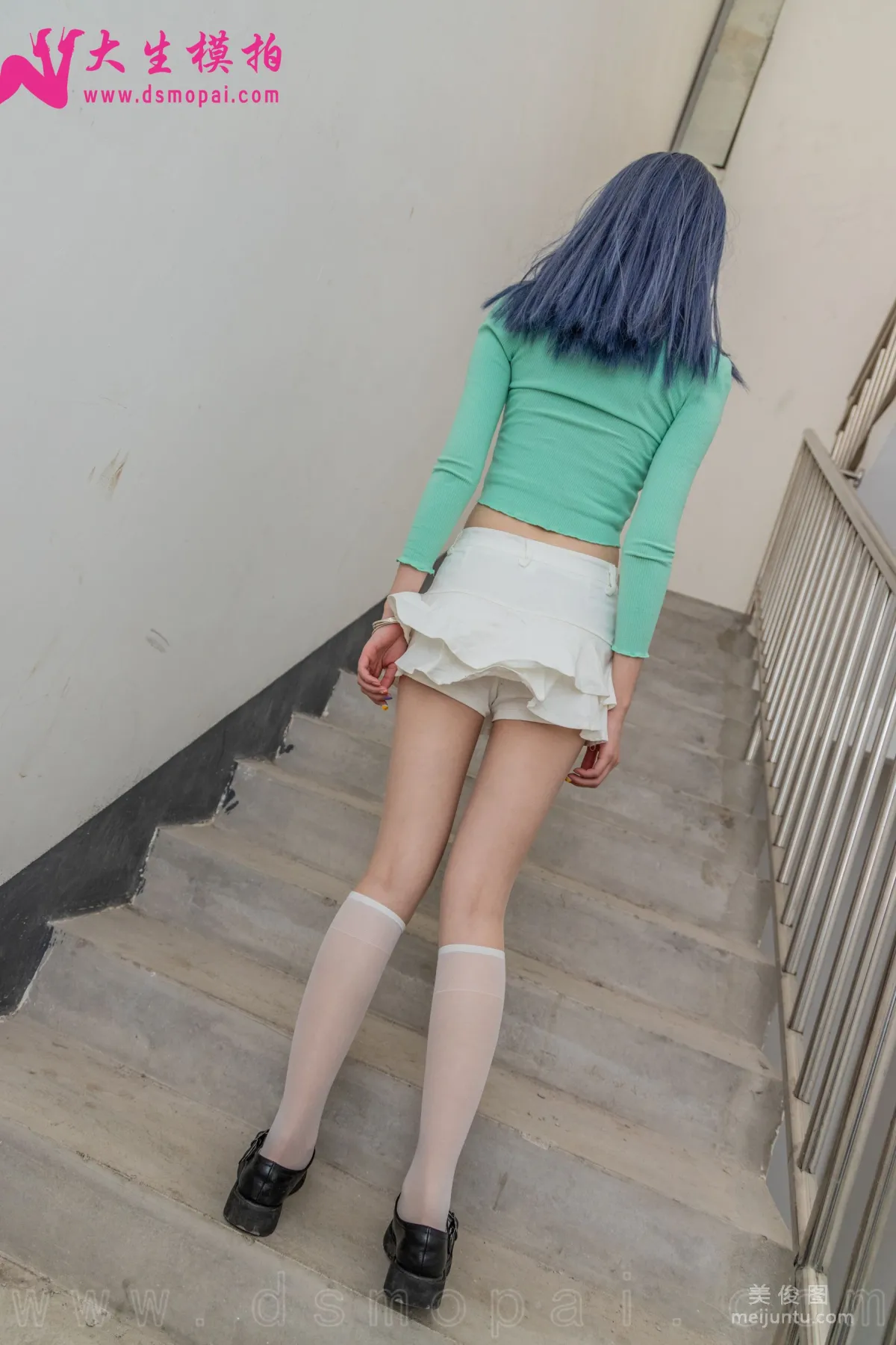 [DaSheng] NO.234 Li Li, Stairwell Beautiful Stockings Photo Set photo 25