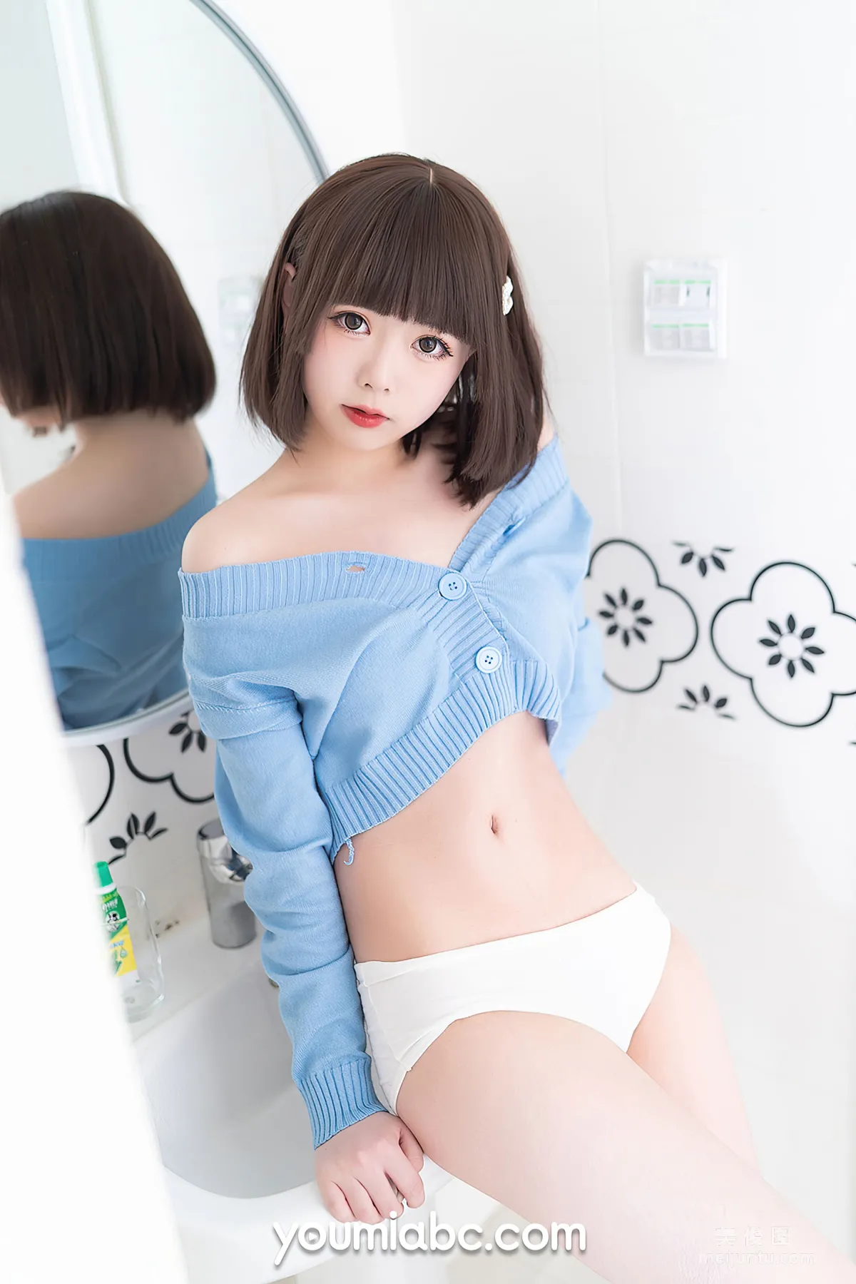 [尤蜜YouMi] 向小圓 - 薄荷藍之夏 9