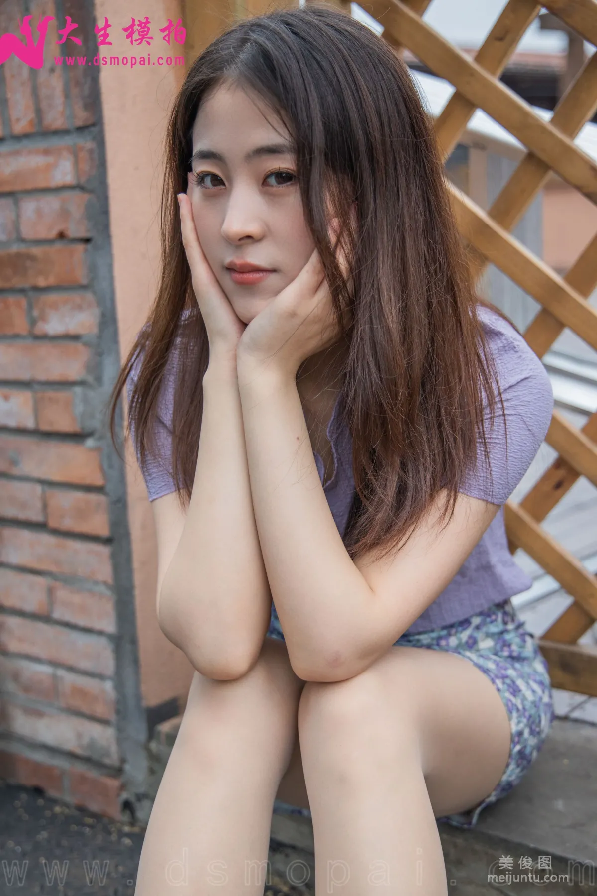 [DaSheng] NO.232 Jia Yi, Floral Short Skirt Photo Set photo 29