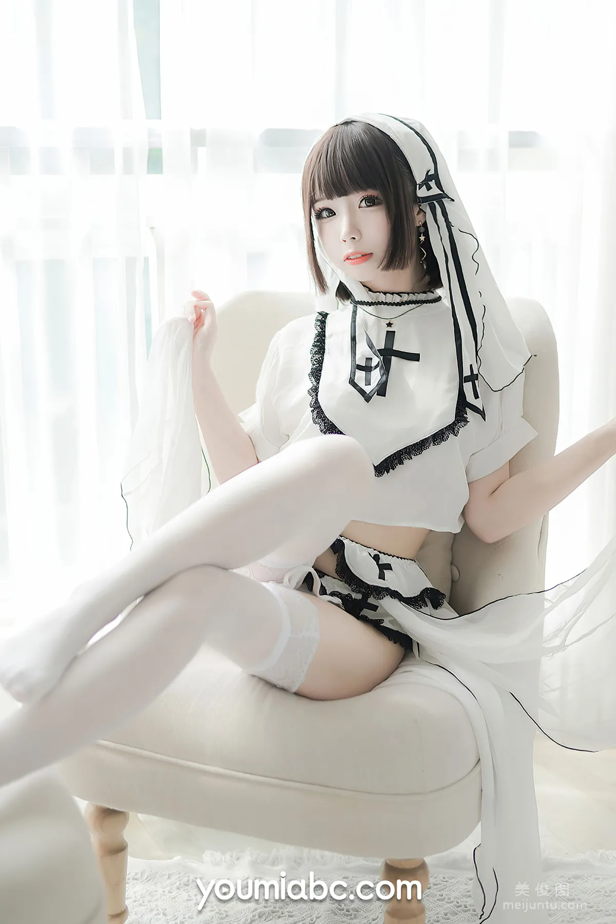 [YouMi] Tianjiao Miaomiao mio - Holy Nun photo 10