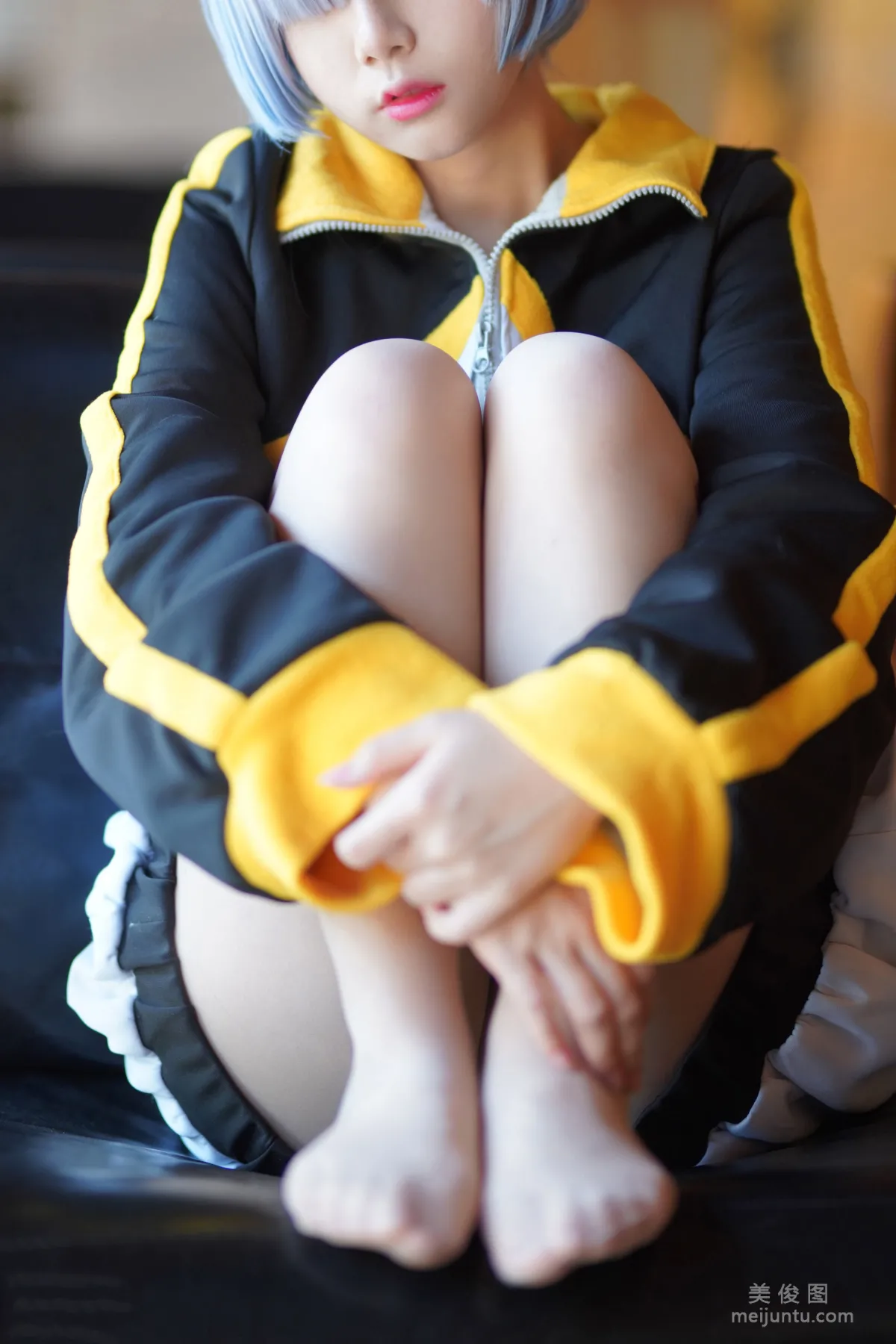 [喵糖映画] VOL.449 雷姆蓝发 写真套图14
