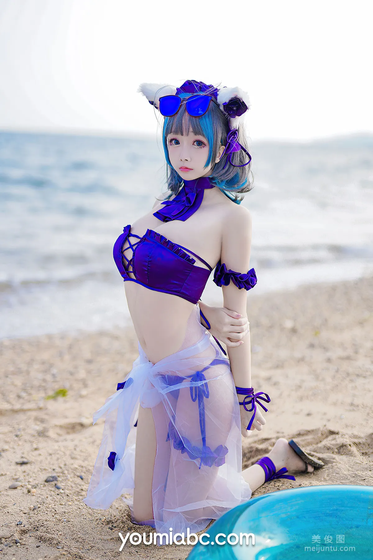 [YouMi] Nai Paojiao - Swimsuit Cheshire Cat photo 10