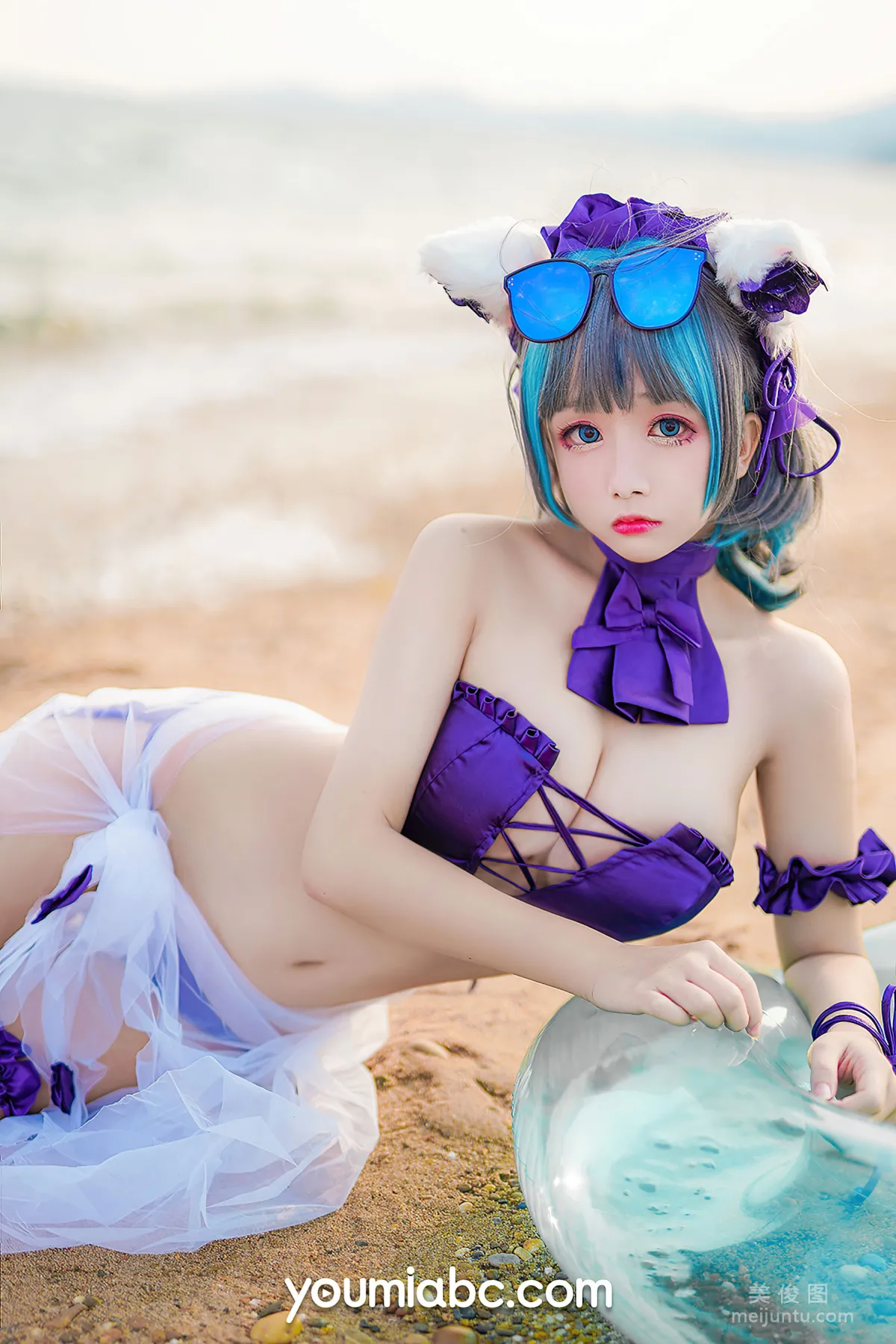 [YouMi] Nai Paojiao - Swimsuit Cheshire Cat photo 11