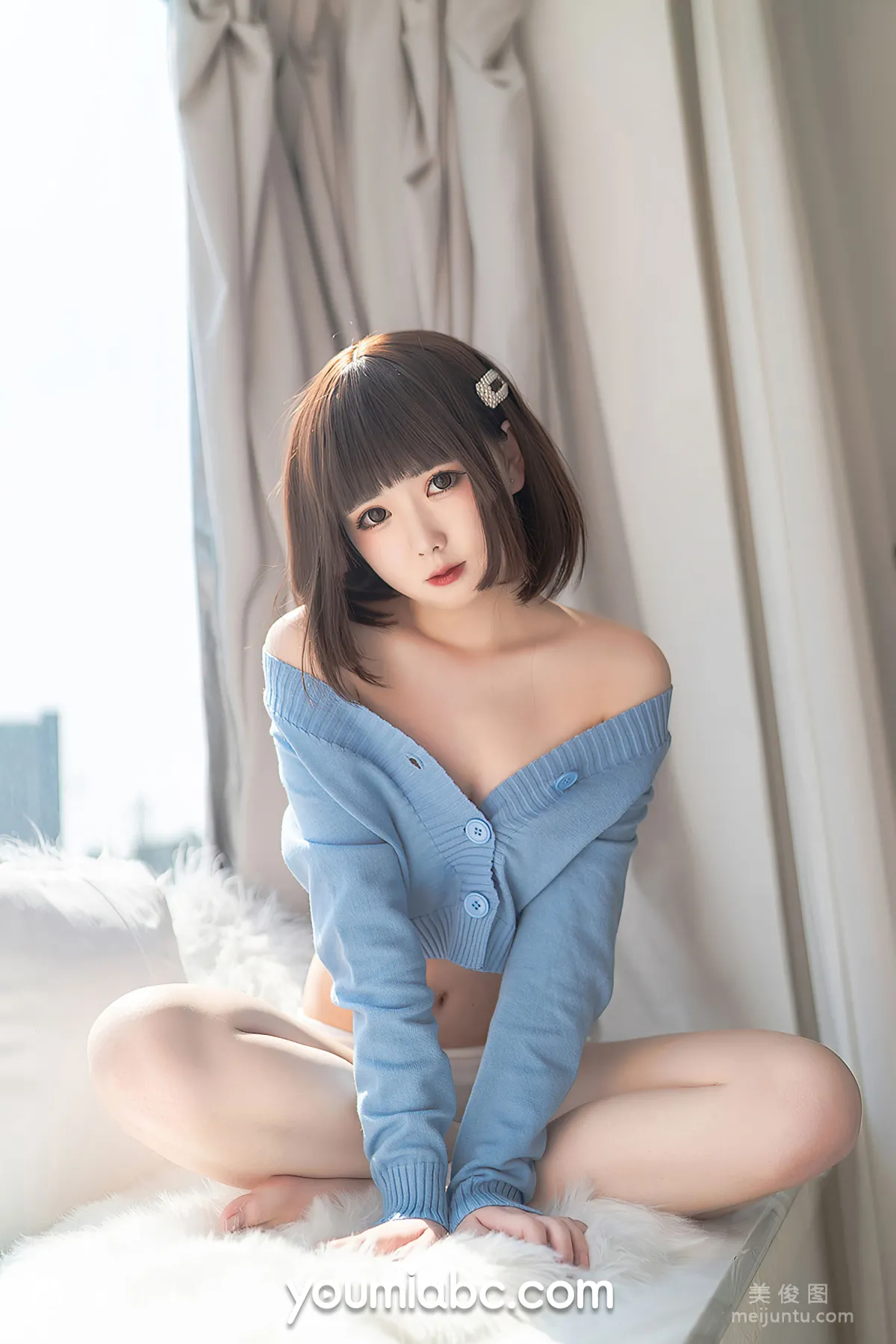 [尤蜜YouMi] 向小圓 - 薄荷藍之夏 26