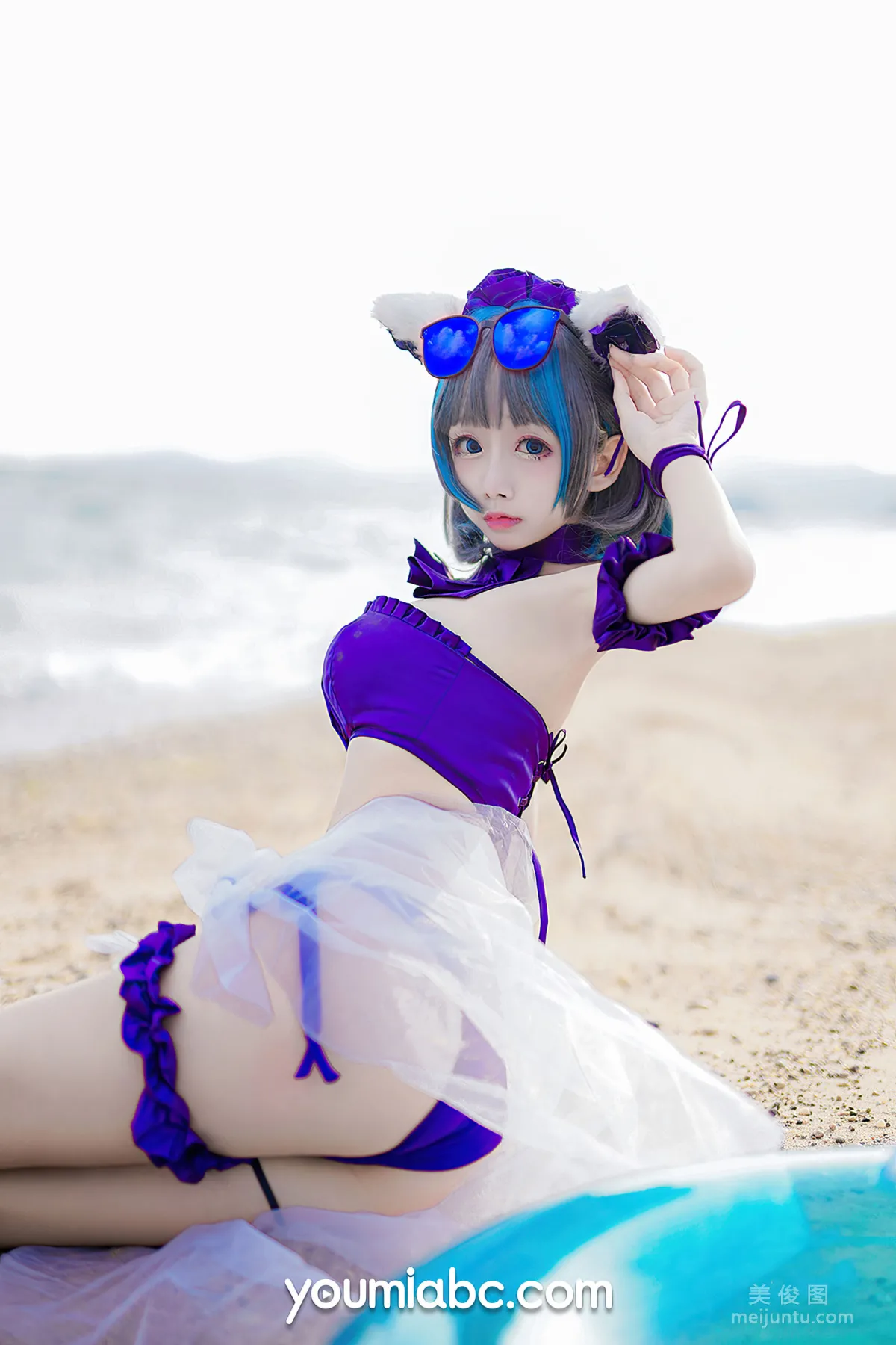 [YouMi] Nai Paojiao - Swimsuit Cheshire Cat photo 7