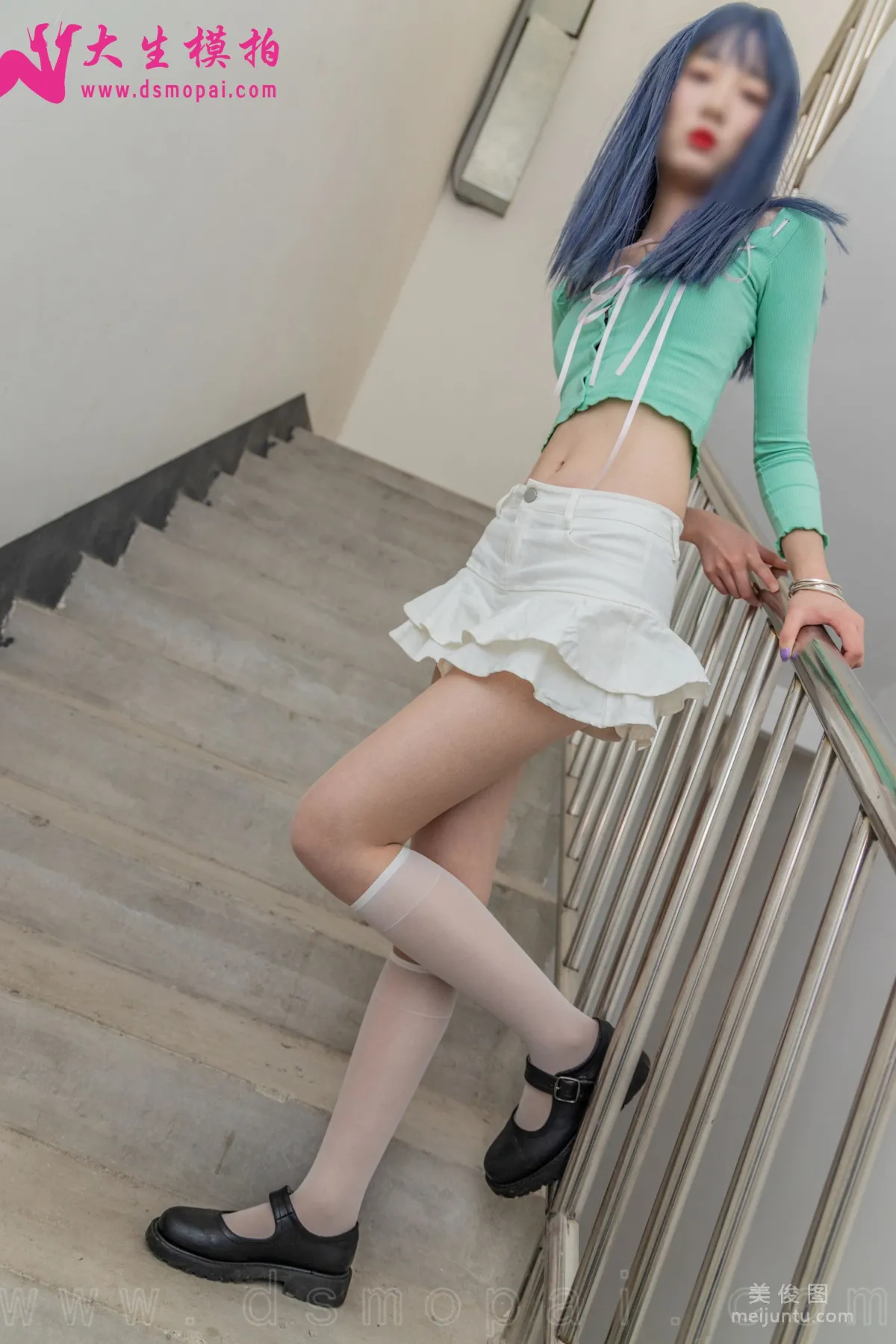 [DaSheng] NO.234 Li Li, Stairwell Beautiful Stockings Photo Set photo 28