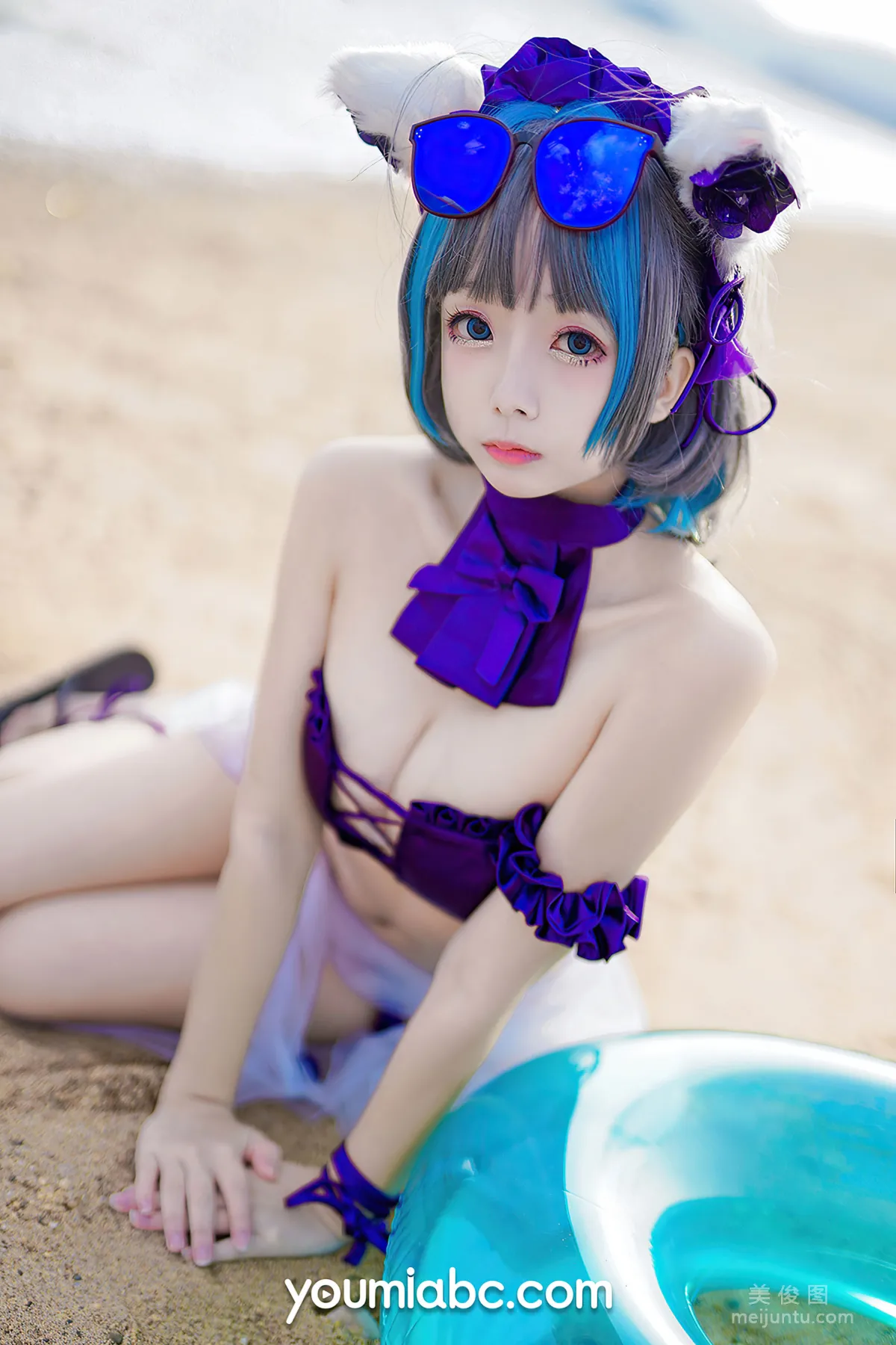 [YouMi] Nai Paojiao - Swimsuit Cheshire Cat photo 8