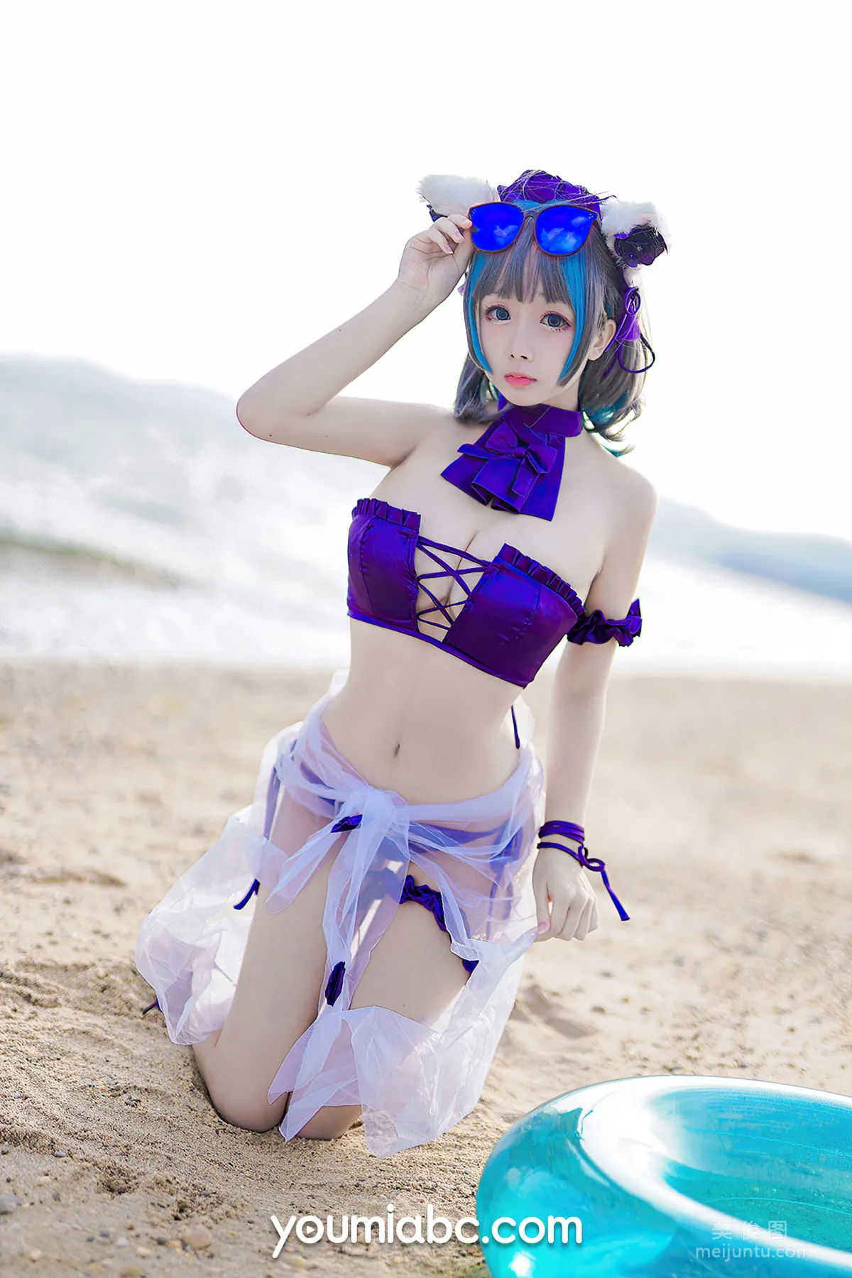 [YouMi] Nai Paojiao - Swimsuit Cheshire Cat photo 9