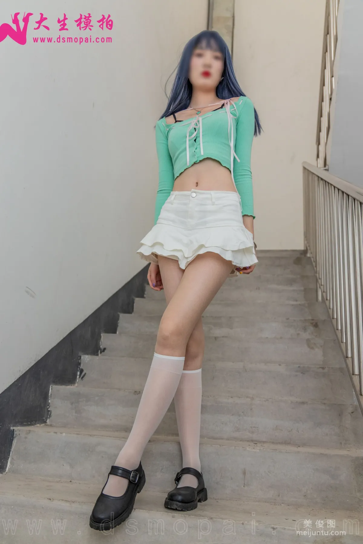 [DaSheng] NO.234 Li Li, Stairwell Beautiful Stockings Photo Set photo 20