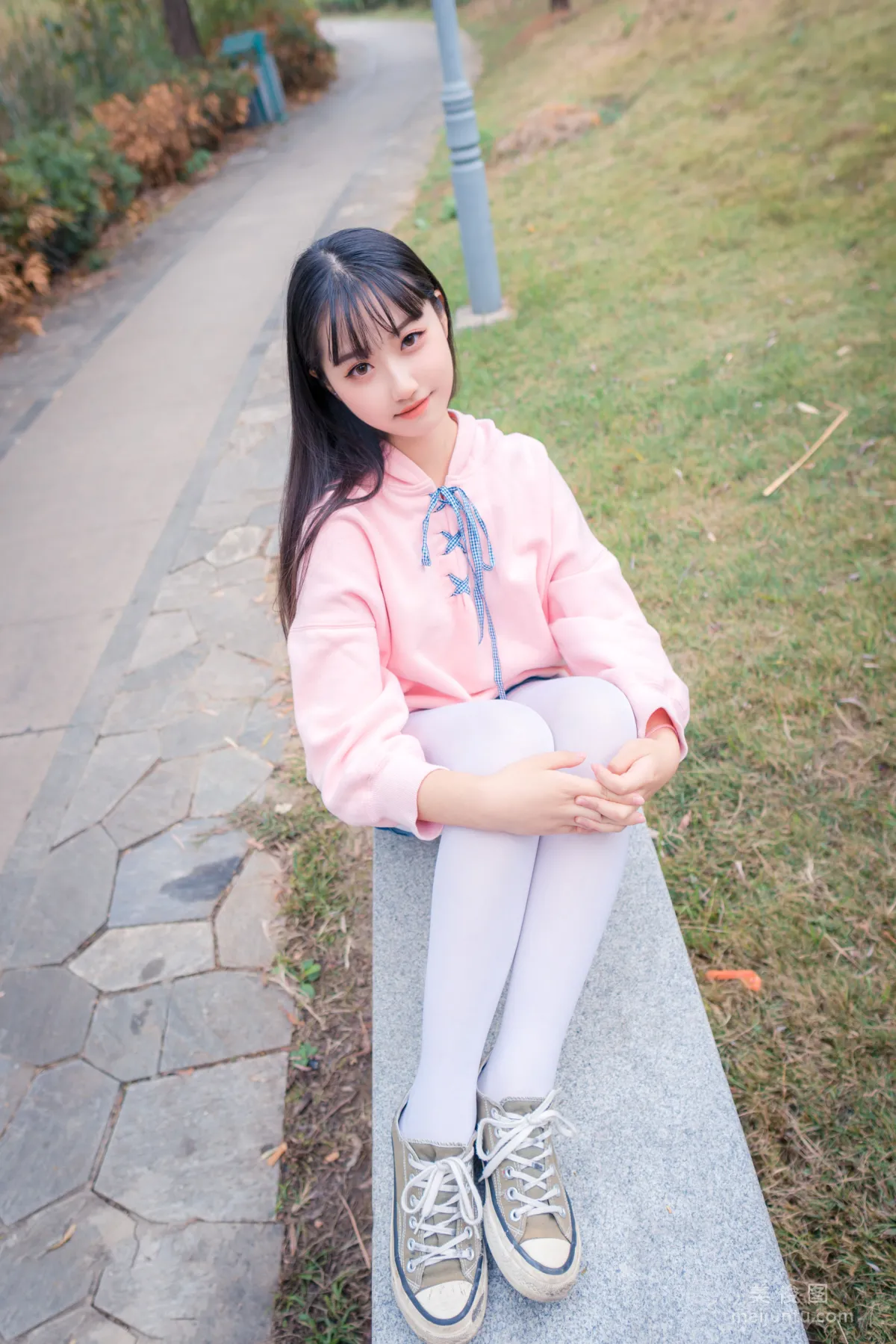 [喵糖映畫] VOL.420 春日踏青 寫真套圖 33