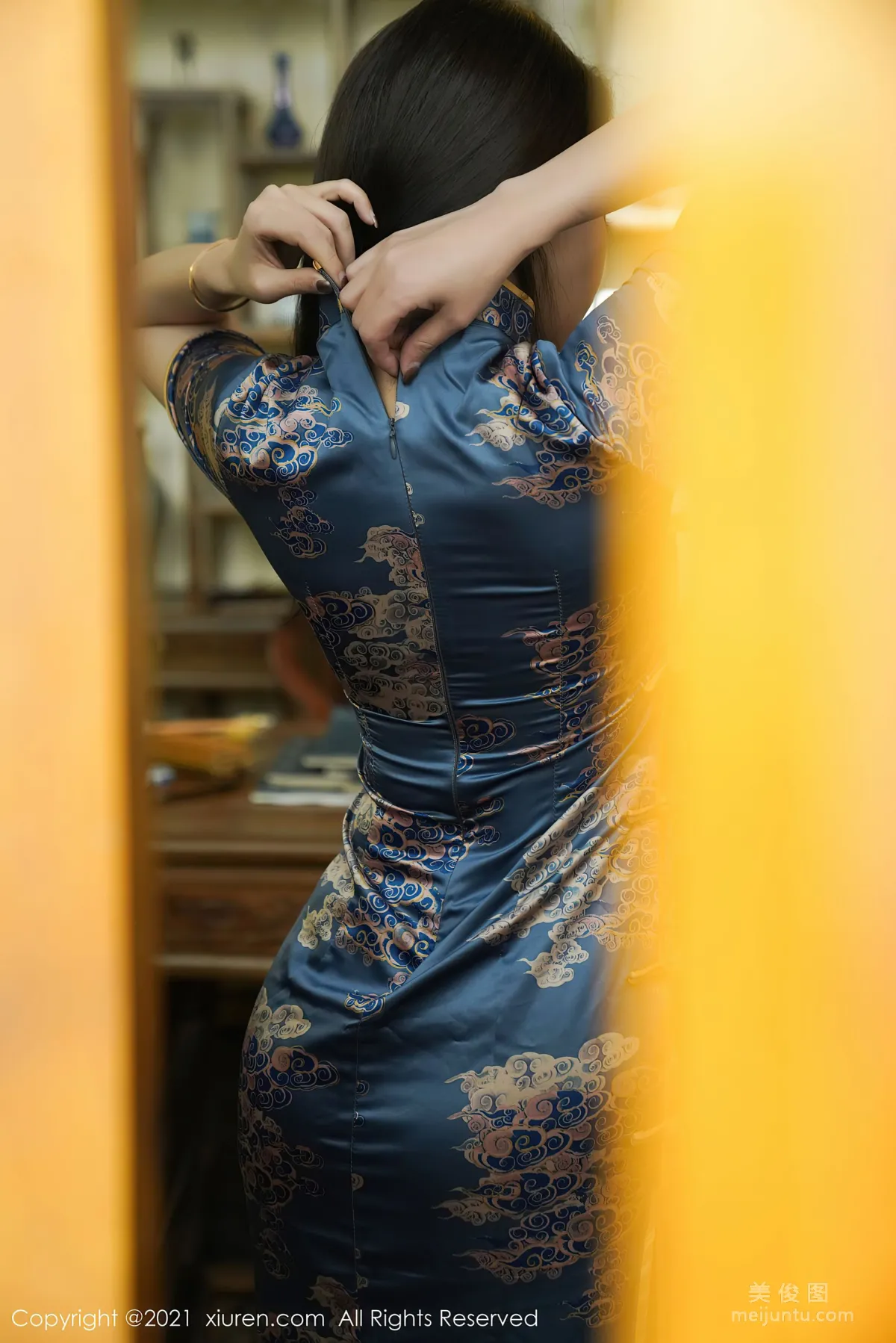 [XiuRen] No.3263 Guoer Victoria - Romantic Classical Charm Qipao photo 21