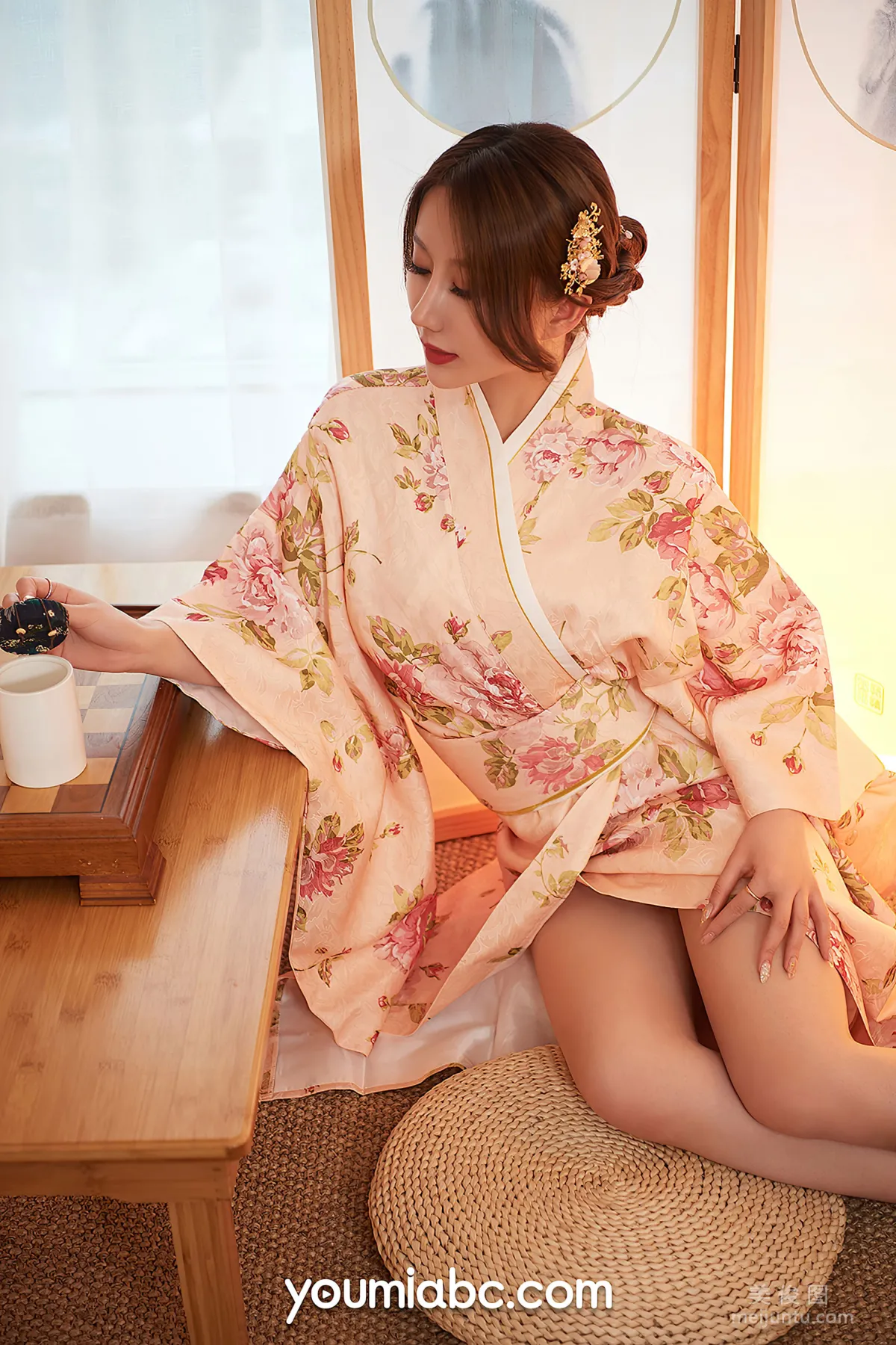 [尤蜜YouMi] 蘇小曼 - 和服少女の倩影 寫真套圖 4
