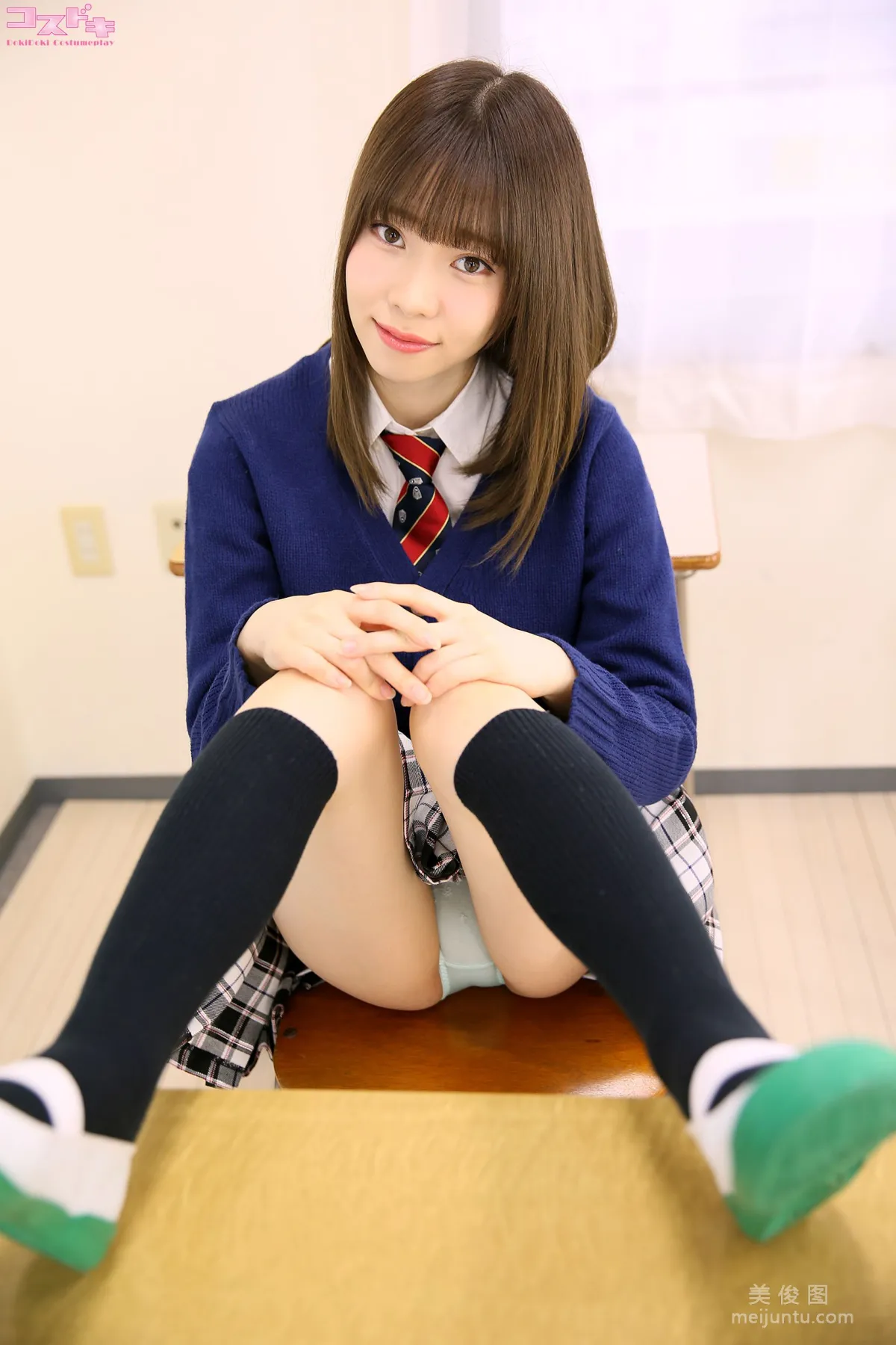 [Cosdoki] 高梨有紗 takanashiarisa_pic_seifukucardigan1 50