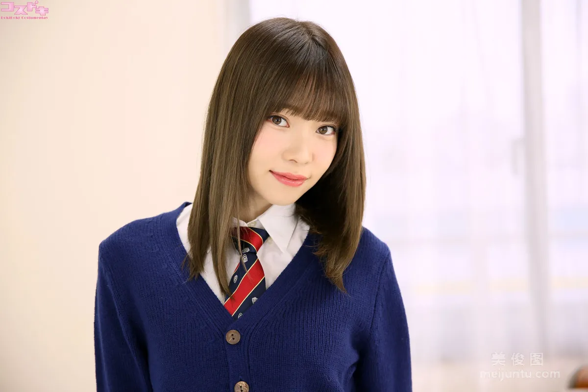 [Cosdoki] 高梨有紗 takanashiarisa_pic_seifukucardigan1 4