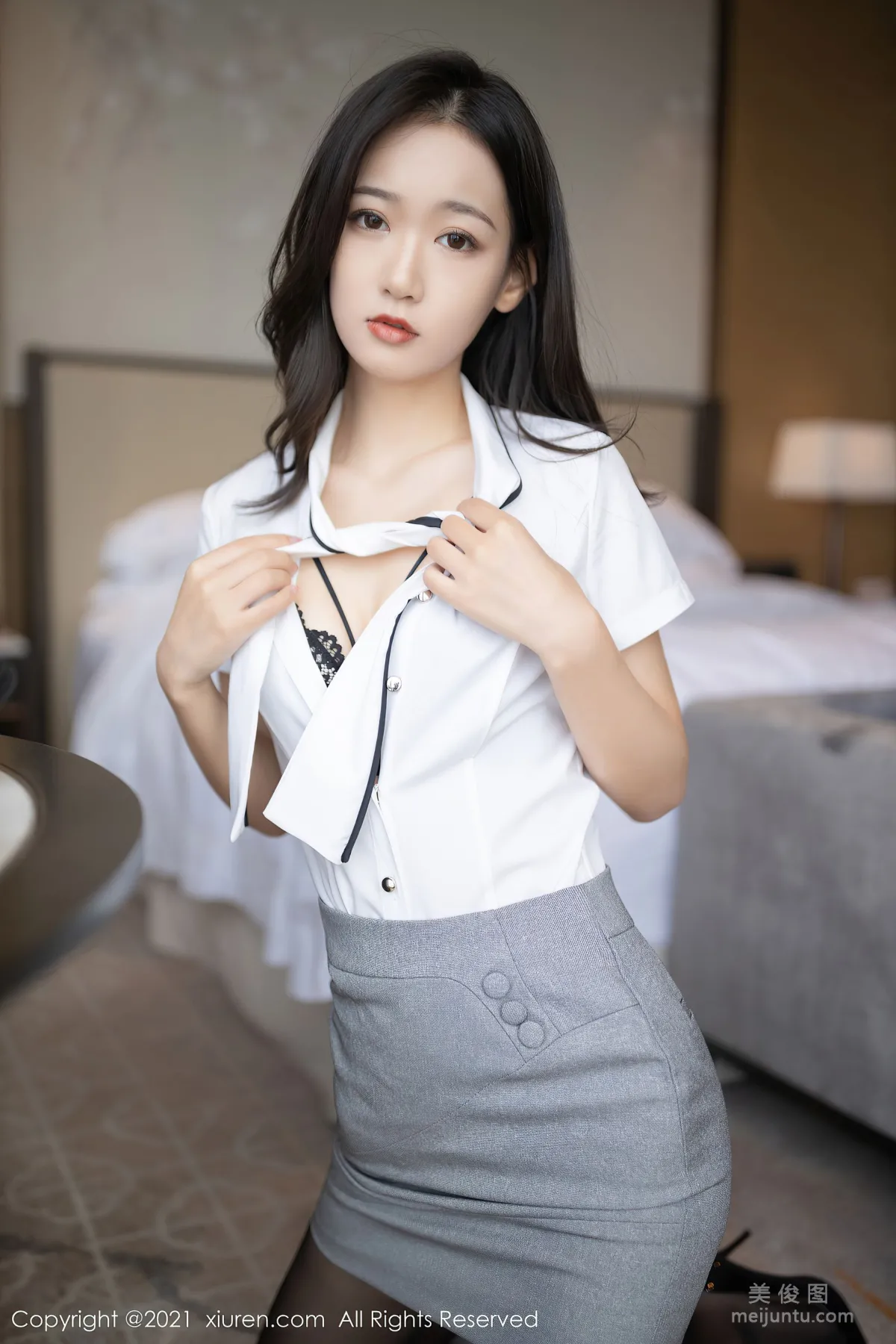 [秀人XiuRen] No.3307 唐安琪 - 酒店賓客服務系列 23