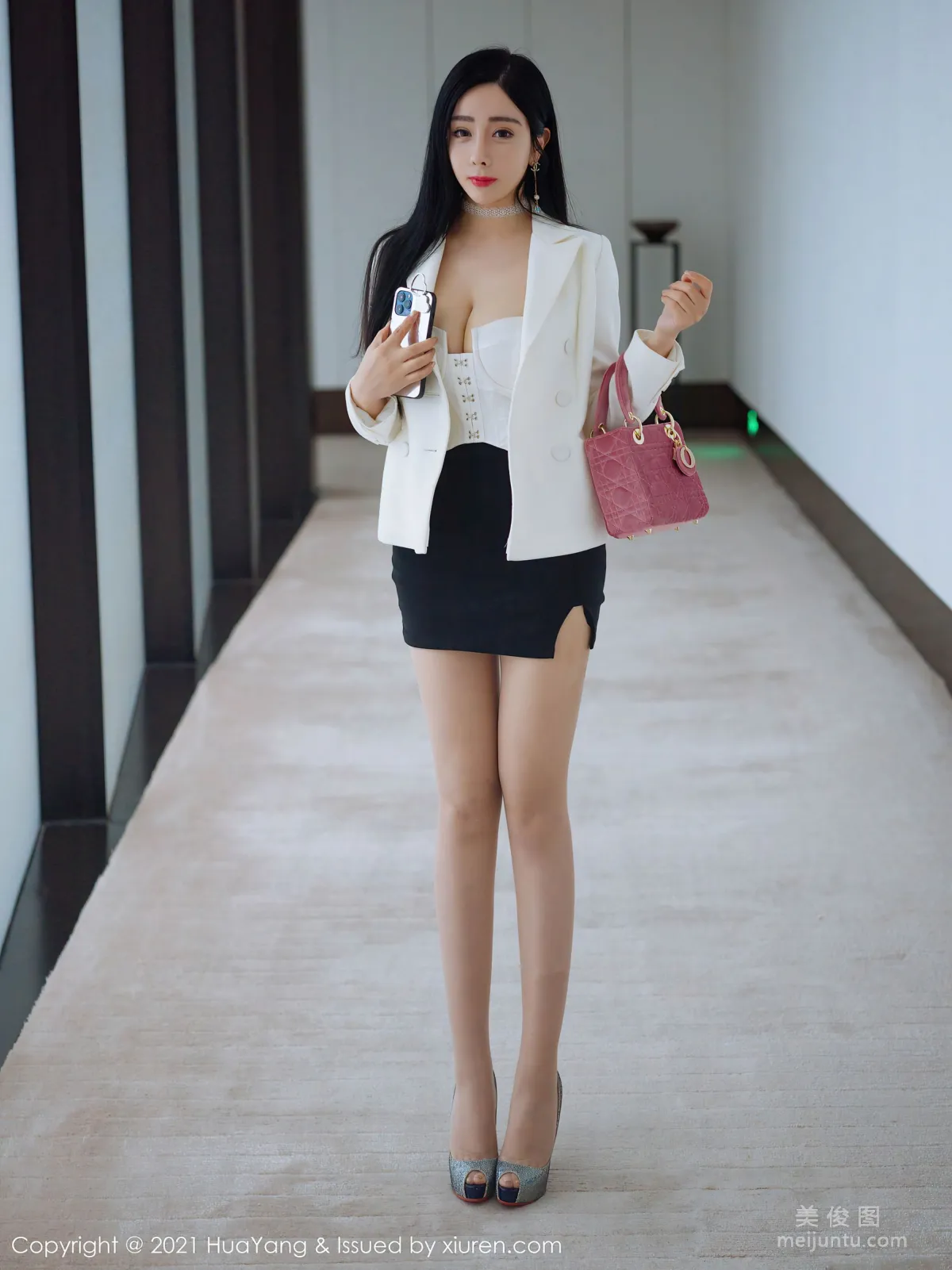 [花漾HuaYang] Vol.381 允爾 - 经典职场制服的保险经纪6