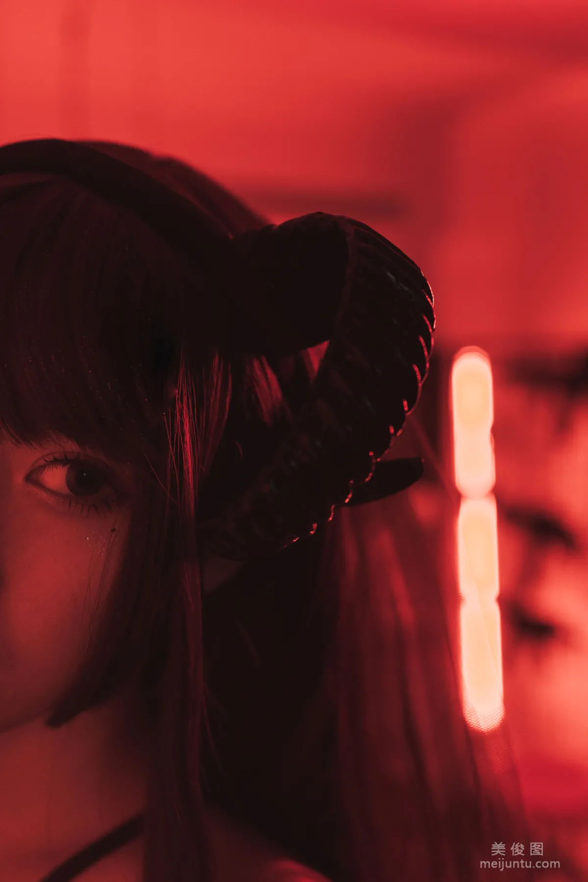 Cute Popular Coser Mianbing Xianer - Corset Succubus Photo Set photo 18