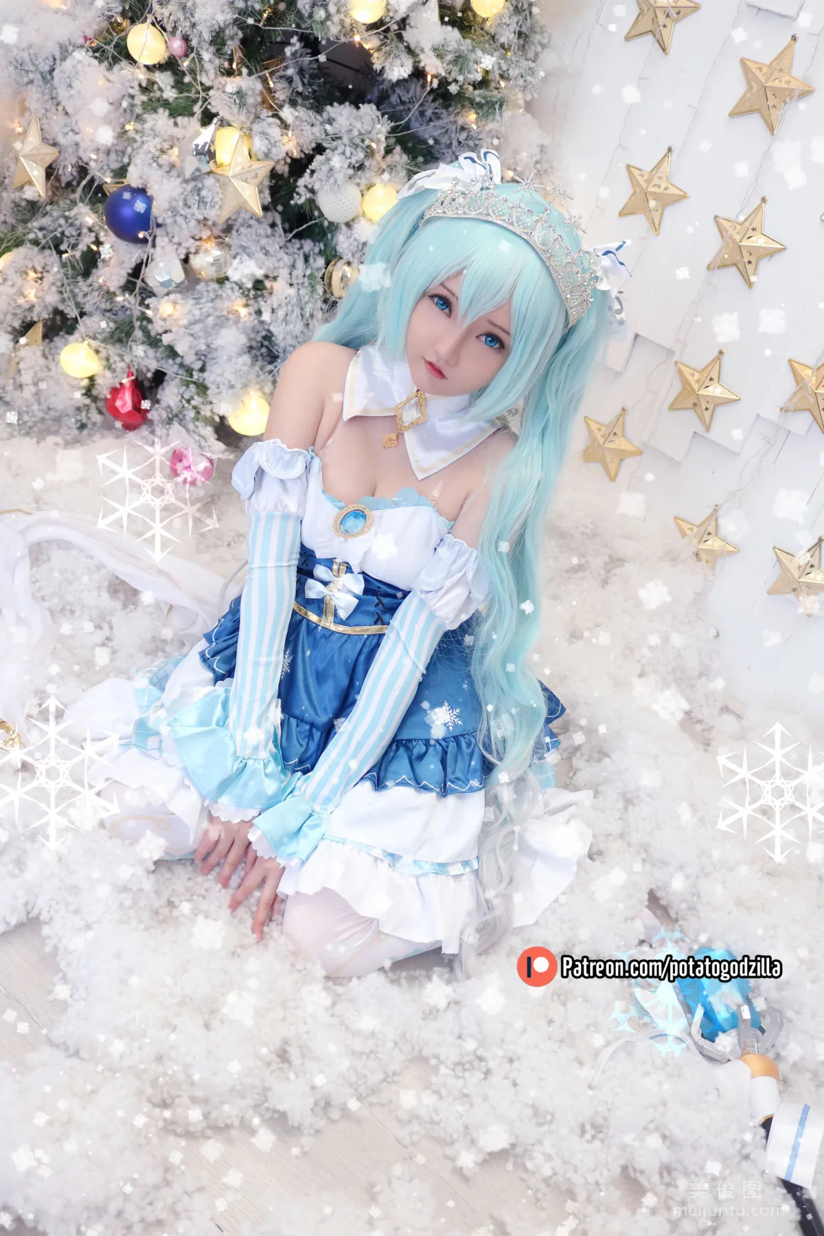 Coser小姐姐Potato Godzilla - Snow Miku24