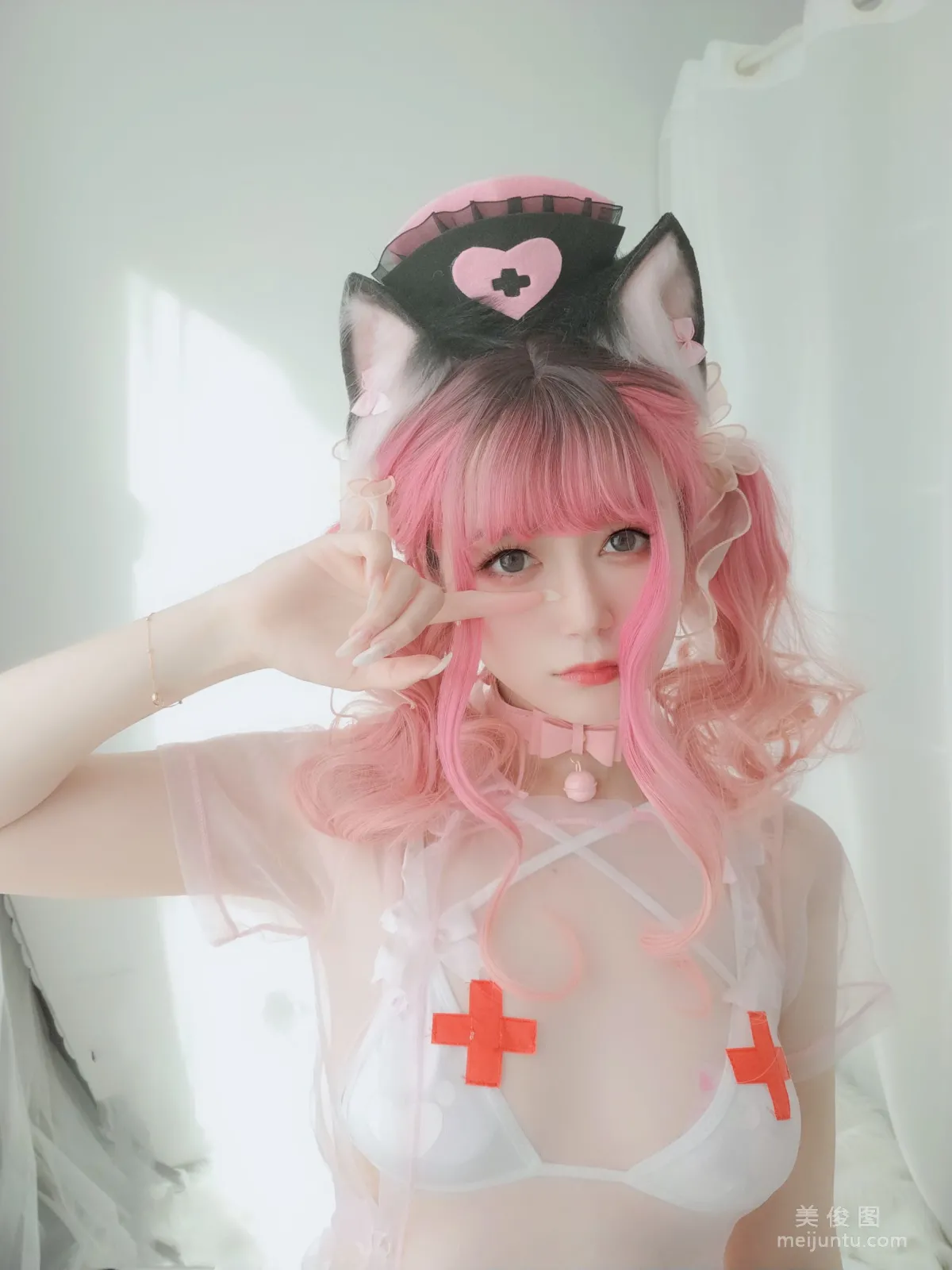 [COS Bonus] Baiyin 81 - Cat Nurse photo 33
