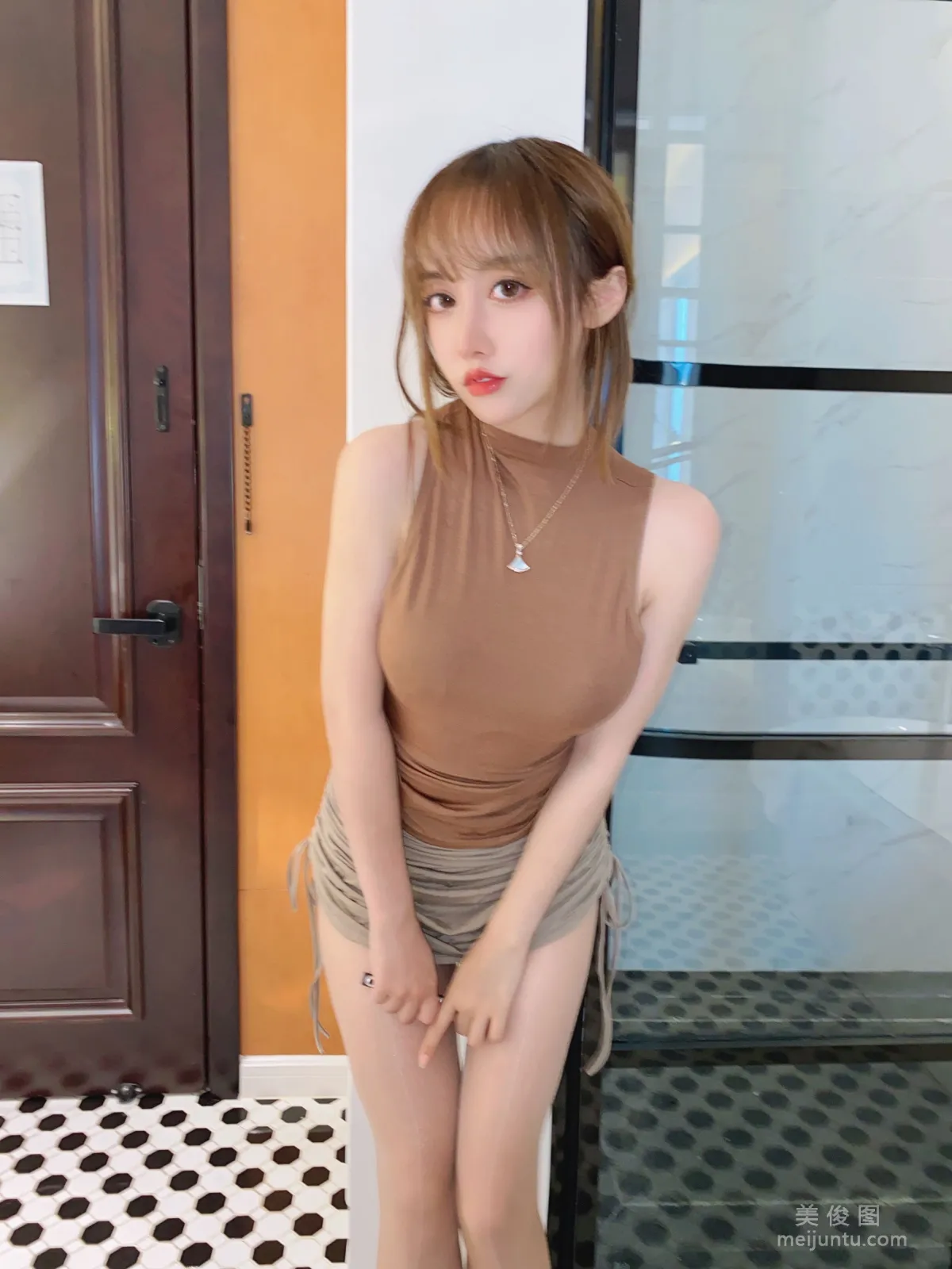[COS Bonus] Mixianxian sama, Stockings Mature Woman Temptation Series Photo Set photo 9