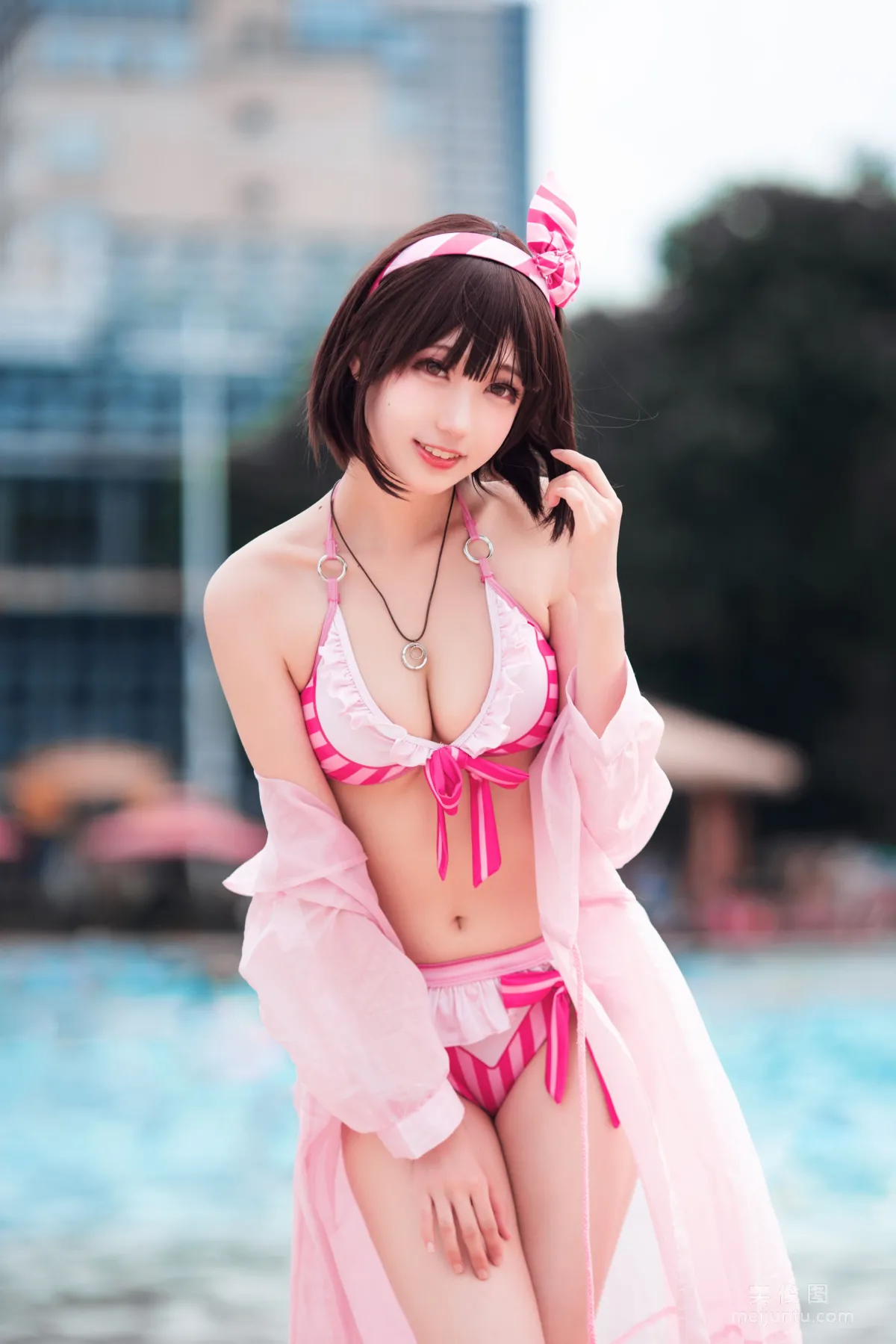 [COS] Zhouji Shike Aitu Tu - Megumi Kato Swimsuit photo 9