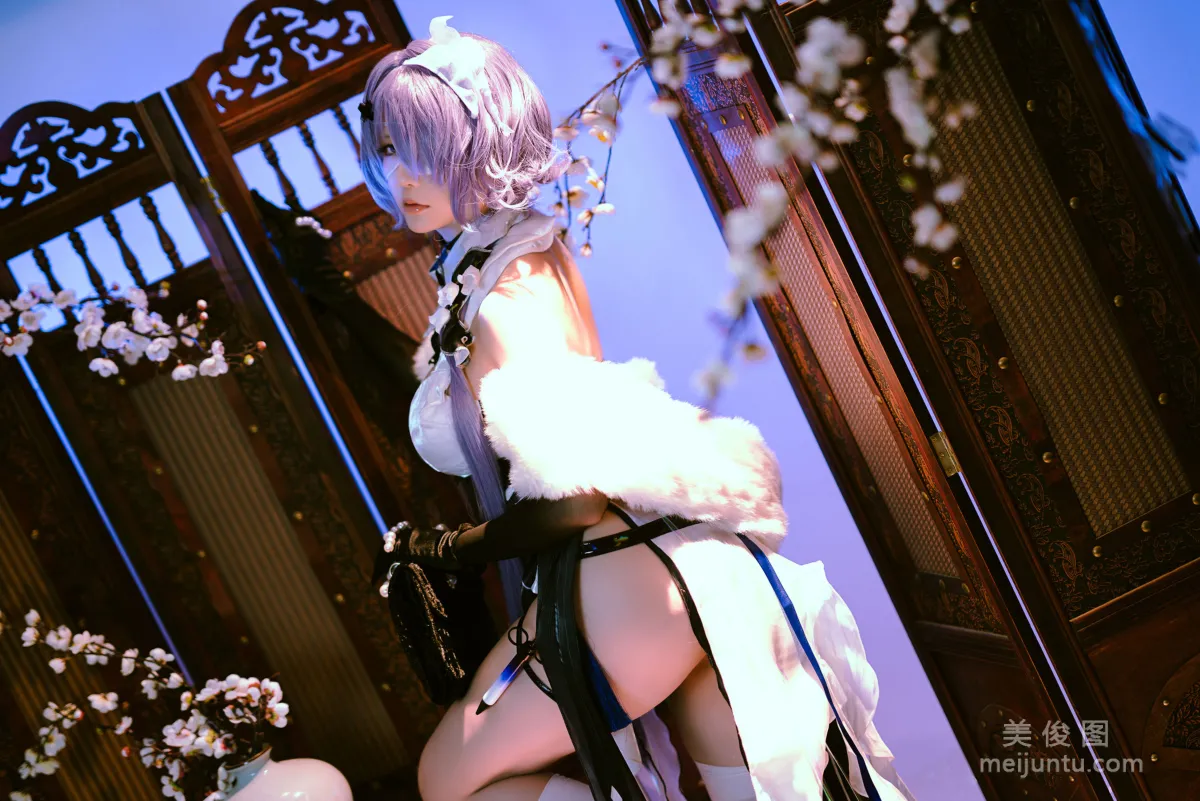 Coser Young Lady Xingzhi Chichi, Drizzle, Solitary Cold Peak Photo Set photo 1
