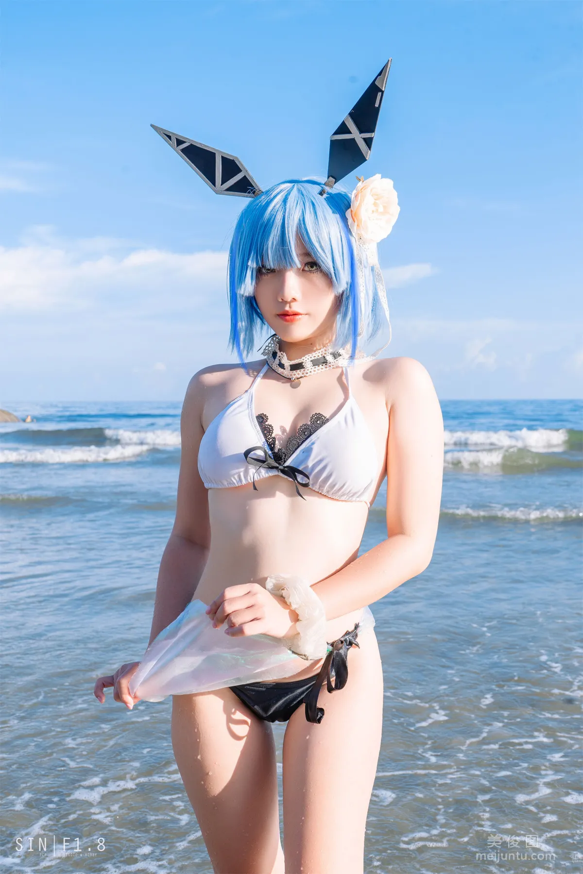 [COS福利] Messie Huang - Gascogne swimsuit 写真套图20