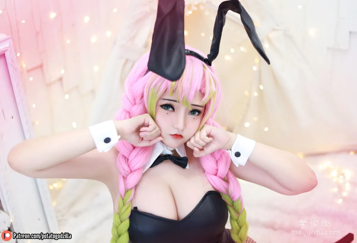 Coser Girl Potato Godzilla, Mitsuri Kanroji photo 18