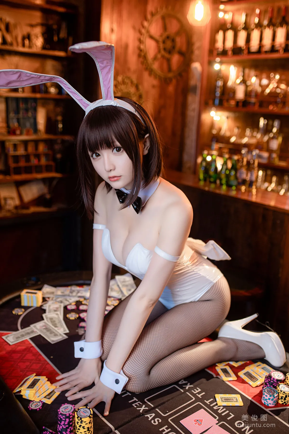 [COS] Xingzhi Chichi - Megumi Kato Bunny Girl Photo Set photo 16