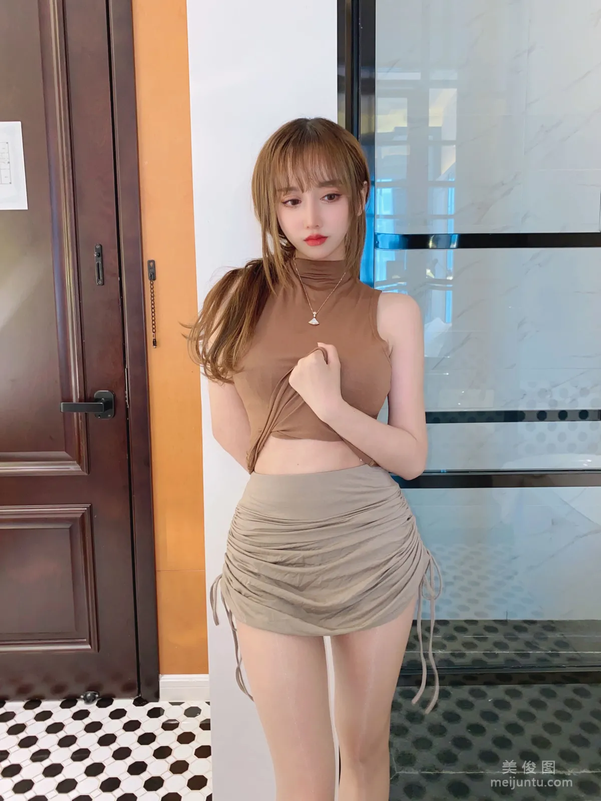 [COS Bonus] Mixianxian sama, Stockings Mature Woman Temptation Series Photo Set photo 8