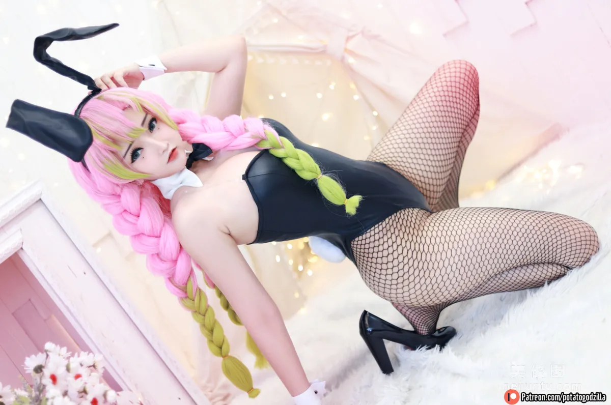 Coser Girl Potato Godzilla, Mitsuri Kanroji photo 22