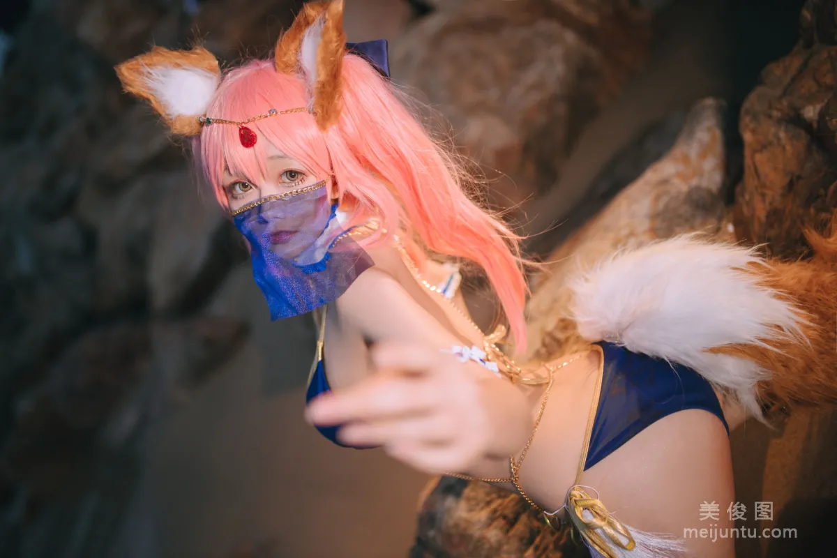 [COS Welfare] Ri Naijiao - Tamamo no Mae Arabian Dancer photo 25